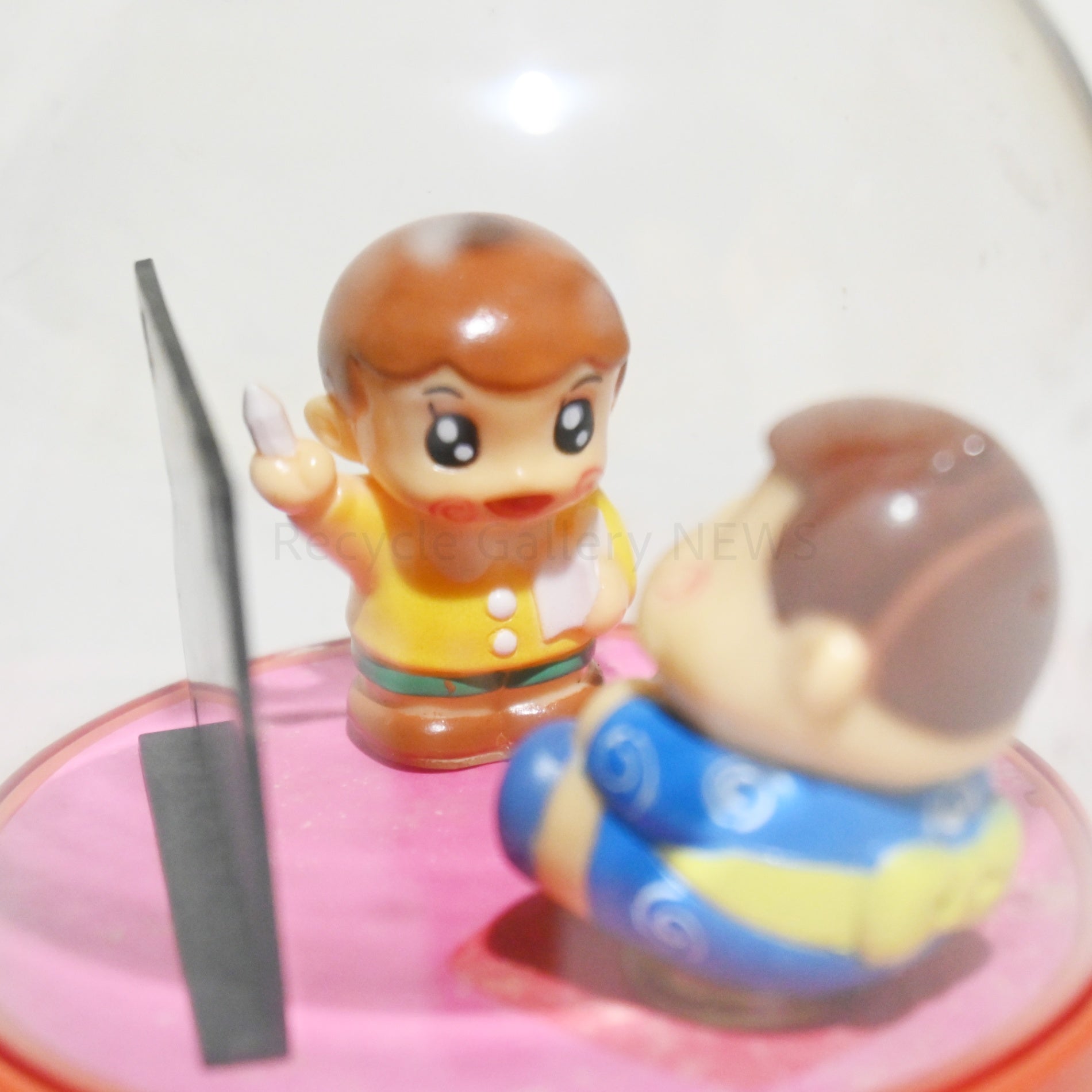 Genius Bakabon Dome-Shaped Music Box Bakabon Hajime-chan Japan Vintage Retro / 天才バカボン ドーム型 オルゴール バカボン ハジメちゃん 当時物 昭和レトロ 日本ヴィンテージ