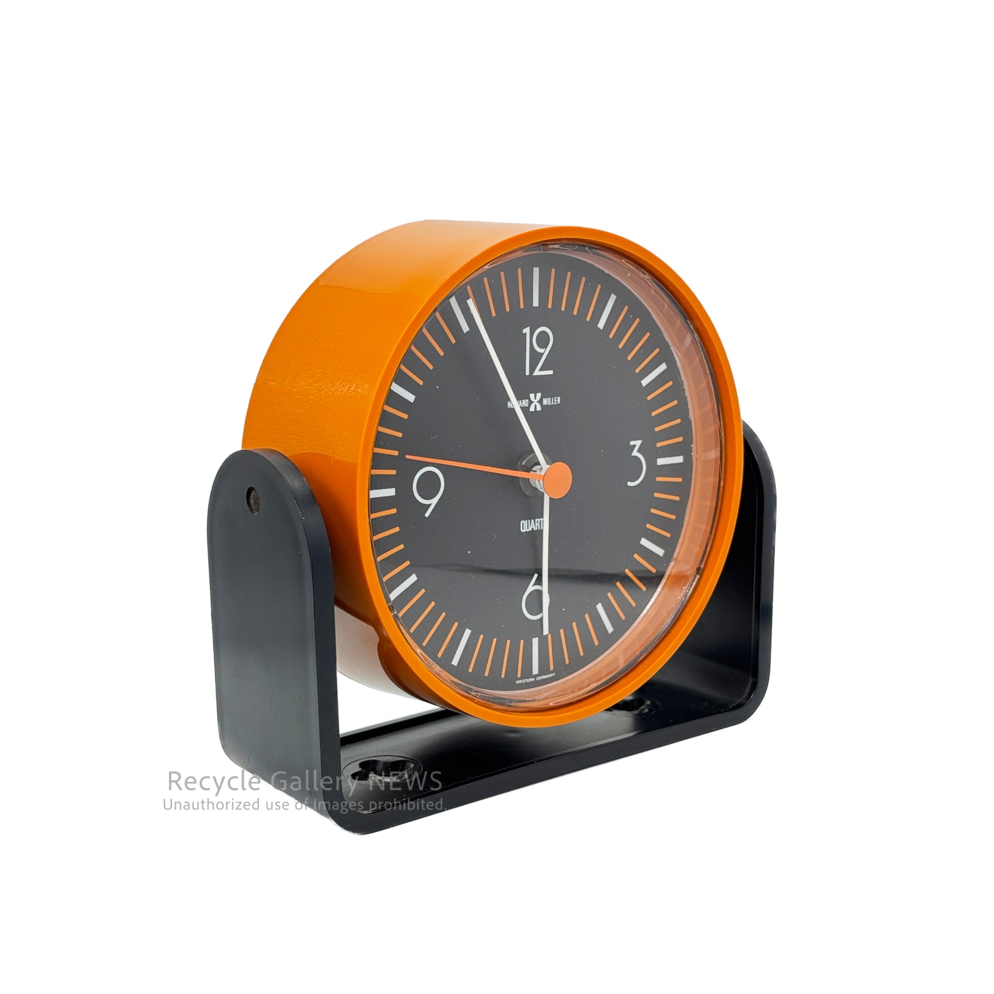 Howard Miller 2-Way Clock Table/Wall Mount Vintage USA/West Germany 1970s / ハワード・ミラー 置時計 掛時計 アメリカ・西ドイツヴィンテージ