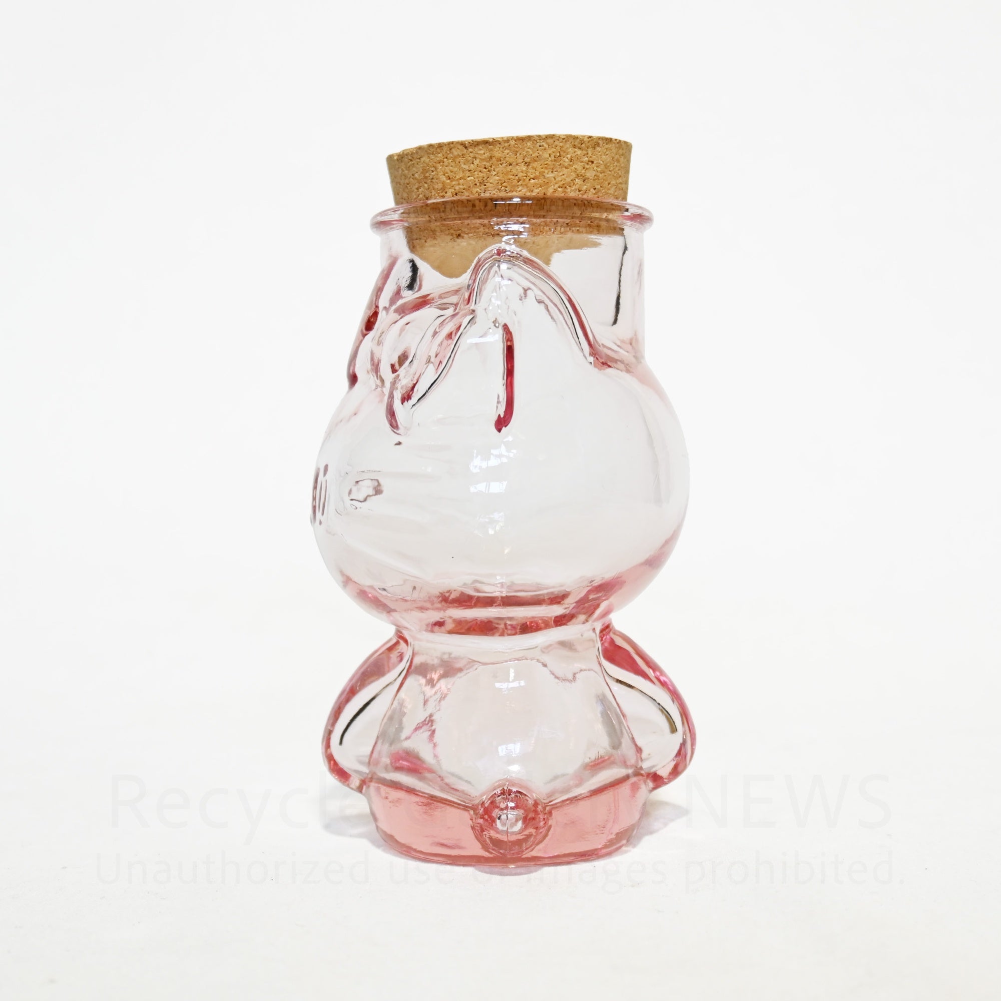 Sanrio Hello Kitty Glass Pot Rare 2000 Japan / サンリオ ハローキティ ガラスポット 非売品 2000年 日本