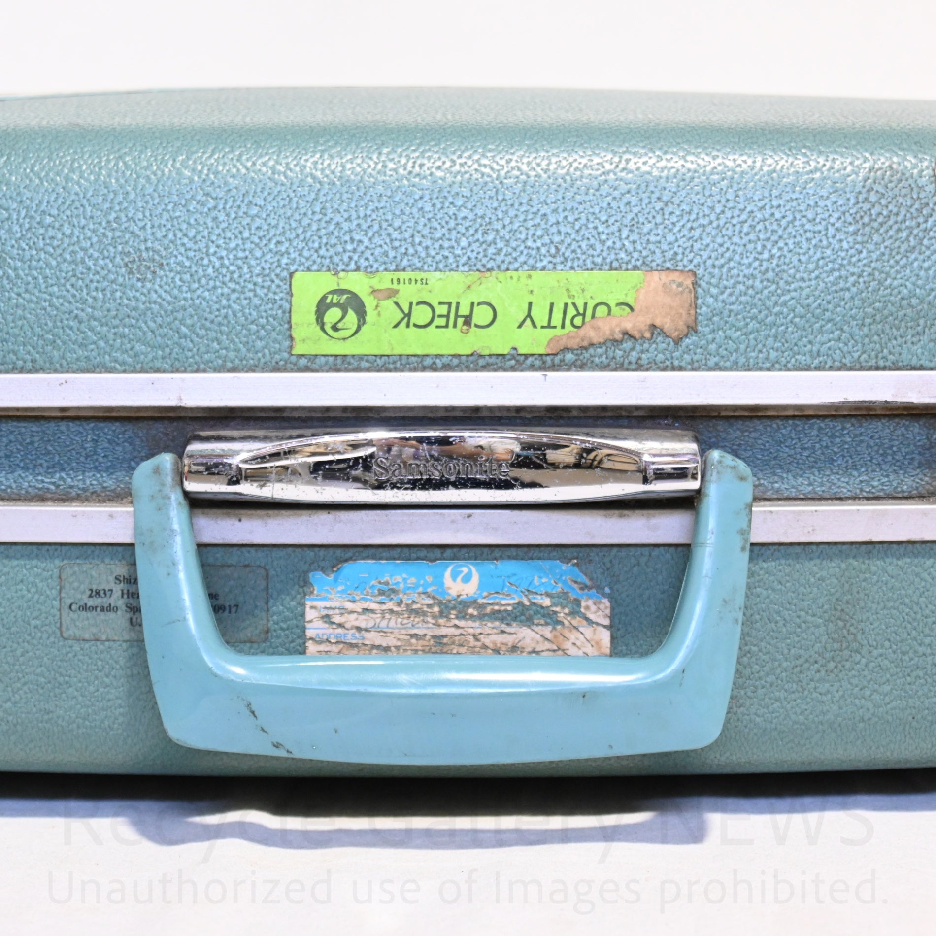 Samsonite Vintage 1960s-70s Trunk Storage Blue / サムソナイト ヴィンテージ 1960〜70年代トランク 収納