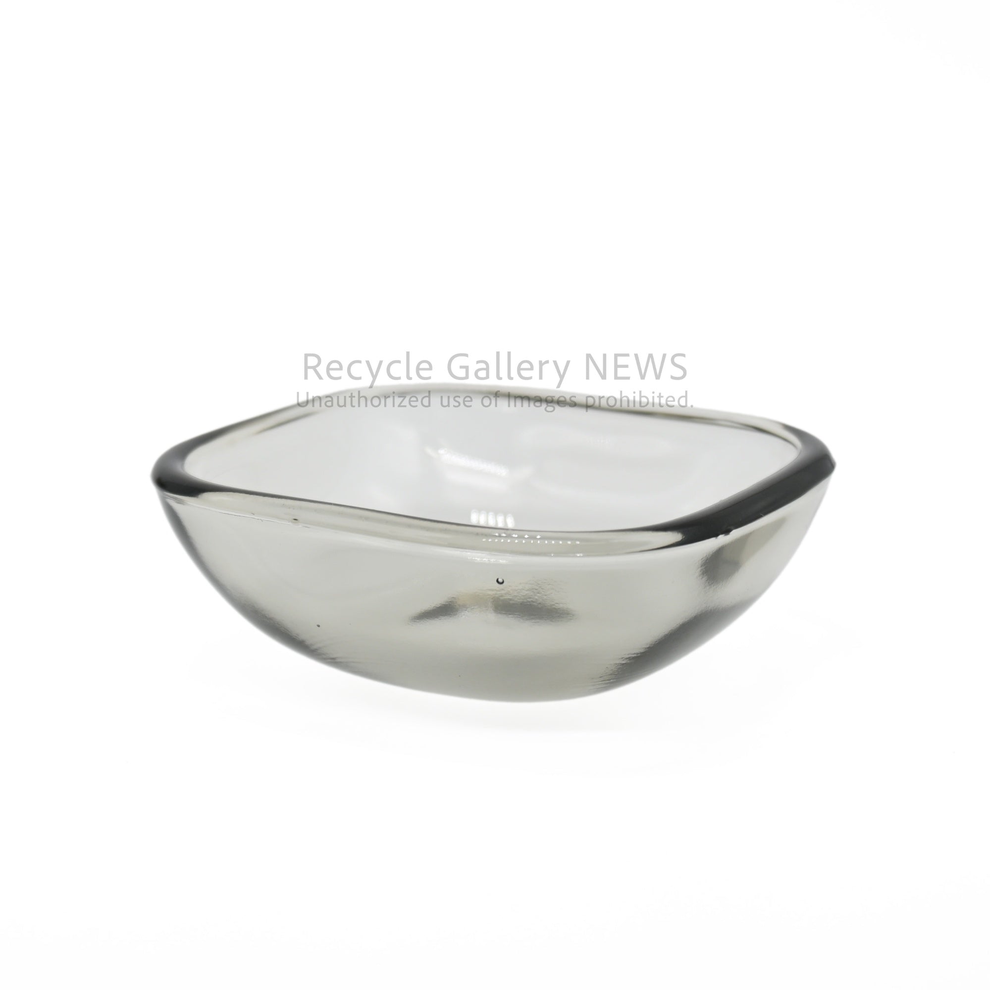 Rare Hoya Glass "Starting Unit series" Set of 7 Plates Smoke Gray Showa Retro / HOYA 保谷硝子 スターティングユニット 7点セット スモークグレー 昭和レトロ 希少
