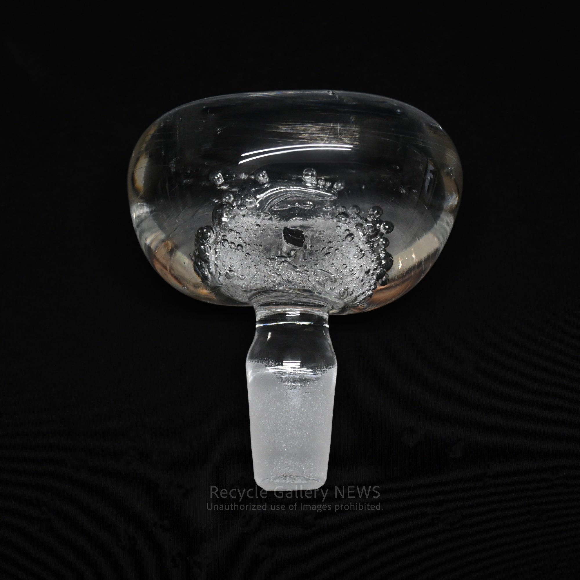 Seikosha Glass Studio Naoya Arakawa Handblown Glass Perfume Bottle / 晴耕社ガラス工房 荒川尚也 ハンドメイド アートガラス 香水瓶