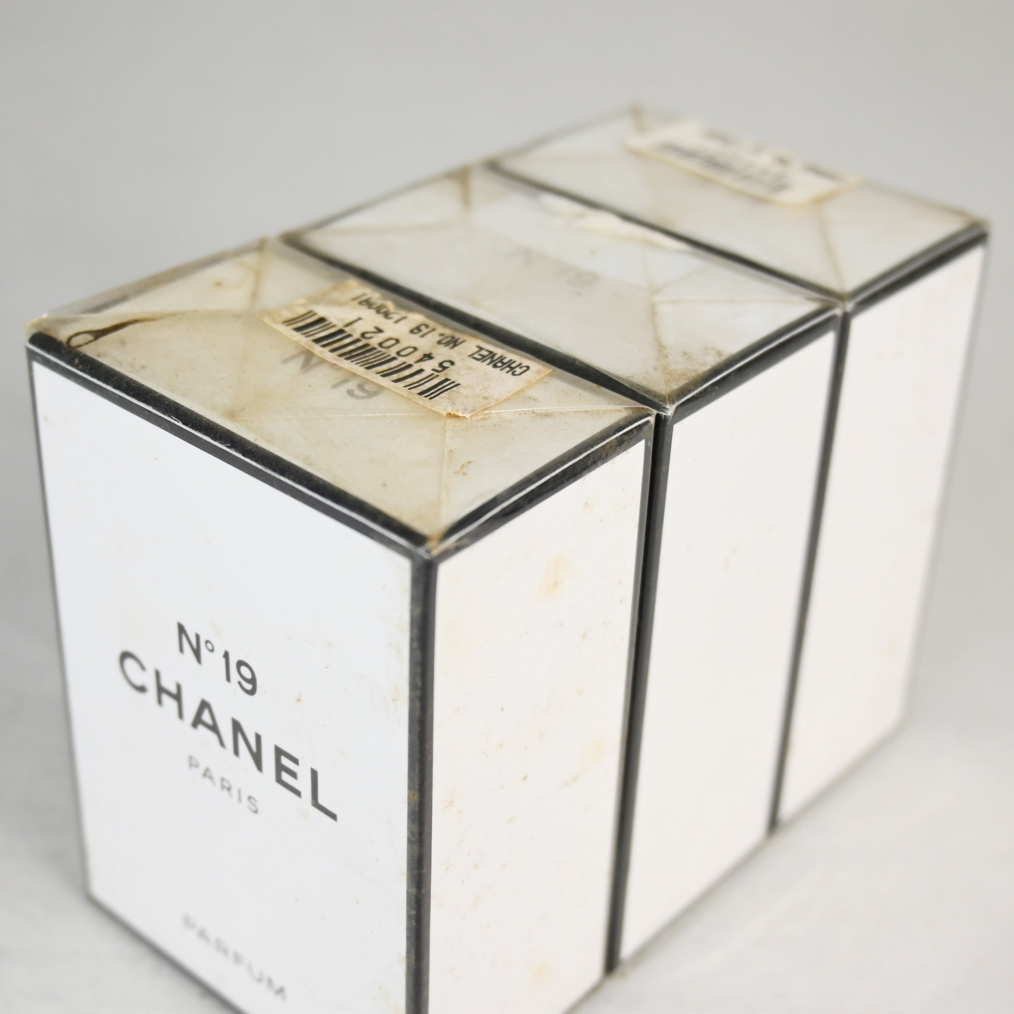 CHANEL No19 14ml PARFUM 3 piece set Vintage / シャネル No19 パルファム 香水 3点セット ヴィンテージ