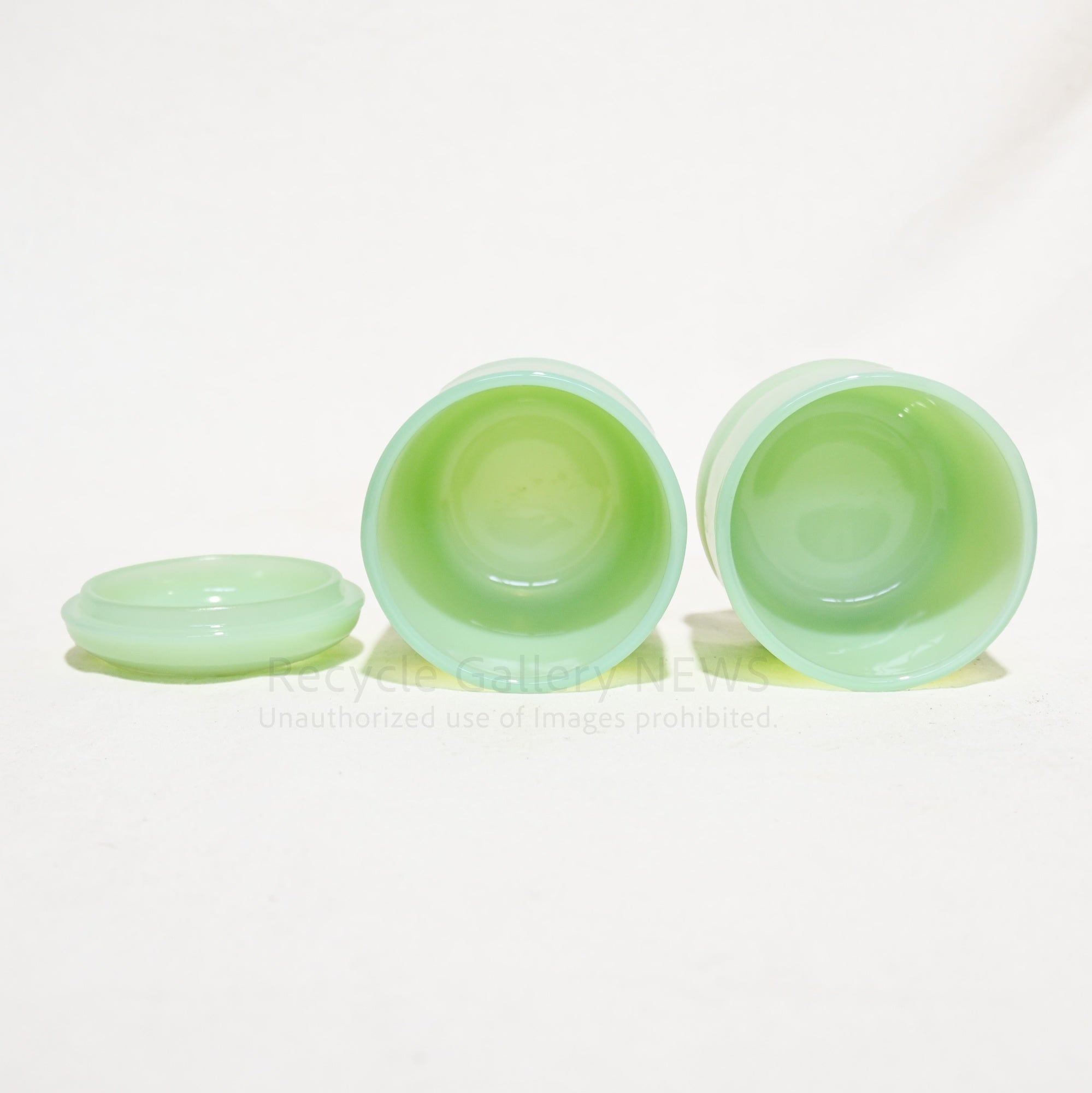 SHISEIDO Cotton Pot Novelty Small Item Holder 2001 Japan / 資生堂 2段コットンポット 限定 非売品 ノベルティ 小物入れ 2001年 日本