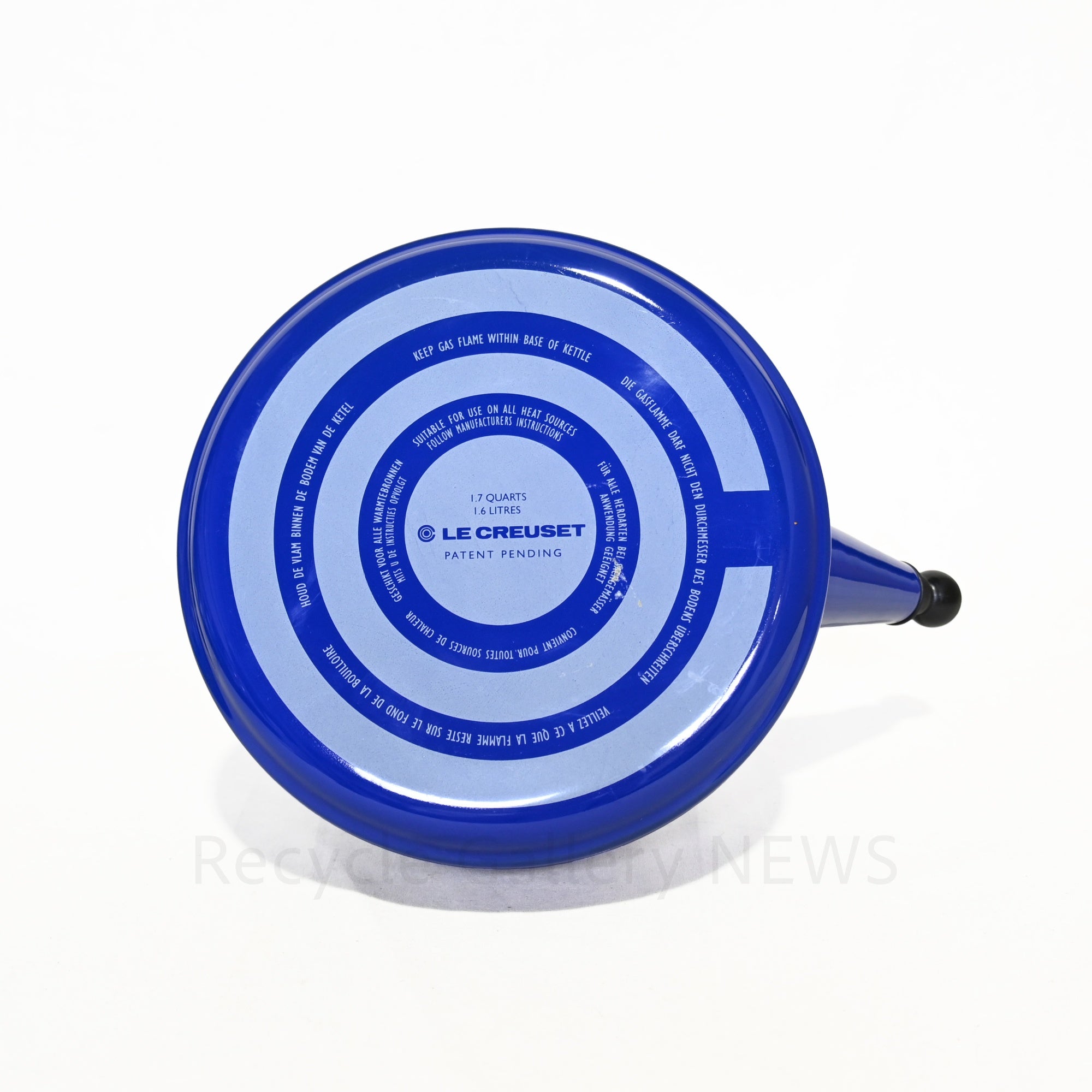 LE CREUSET Kettle Kitchen Tool Blue Discontinued France / ル・クルーゼ ケトル やかん 生産終了品 青 キッチンツール フランス