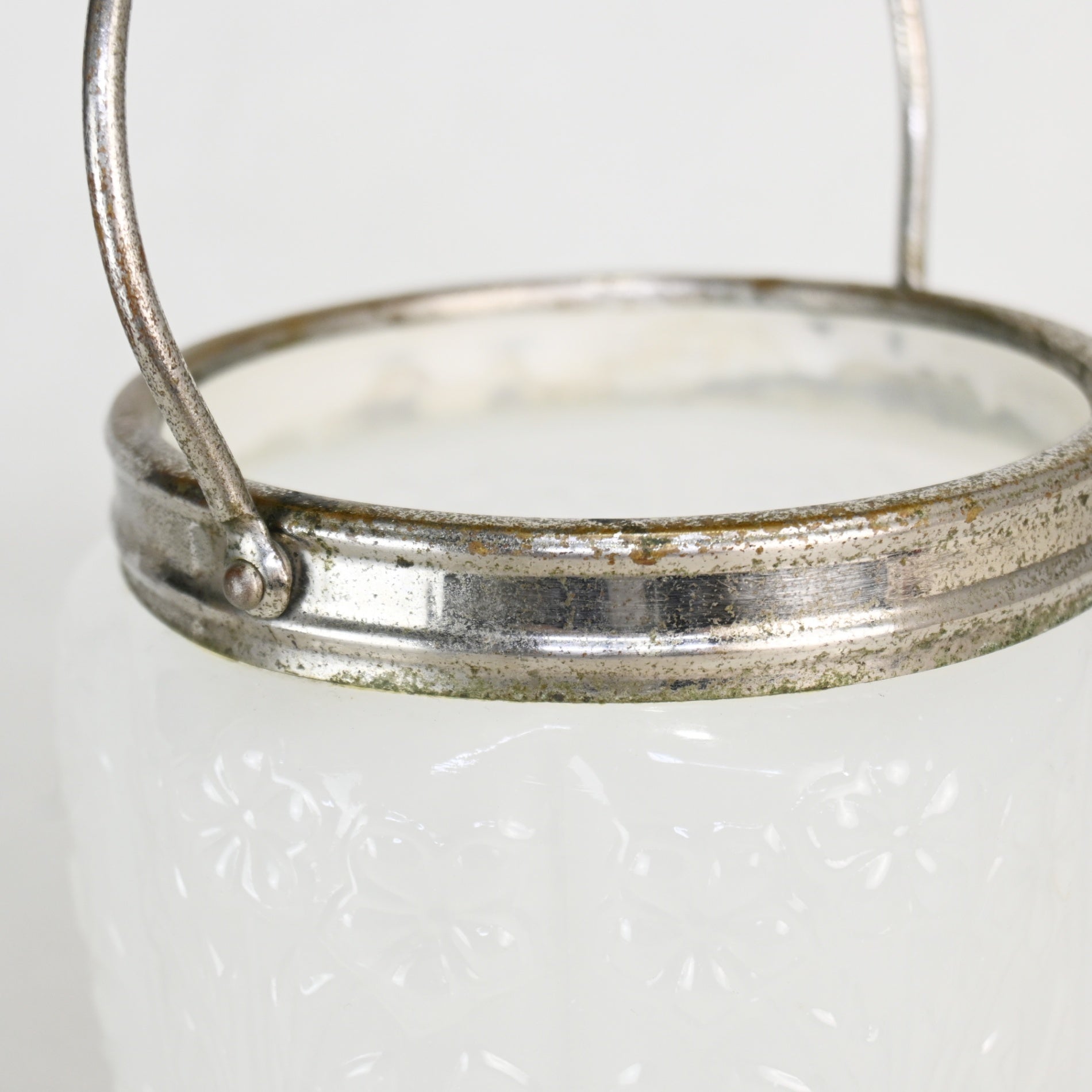 練ガラス アイスペール 飴屋瓶 和硝子 日本ヴィンテージ / Paste of Glass Technique Ice bucket Candy bottle Japanese glass Japanese vintage