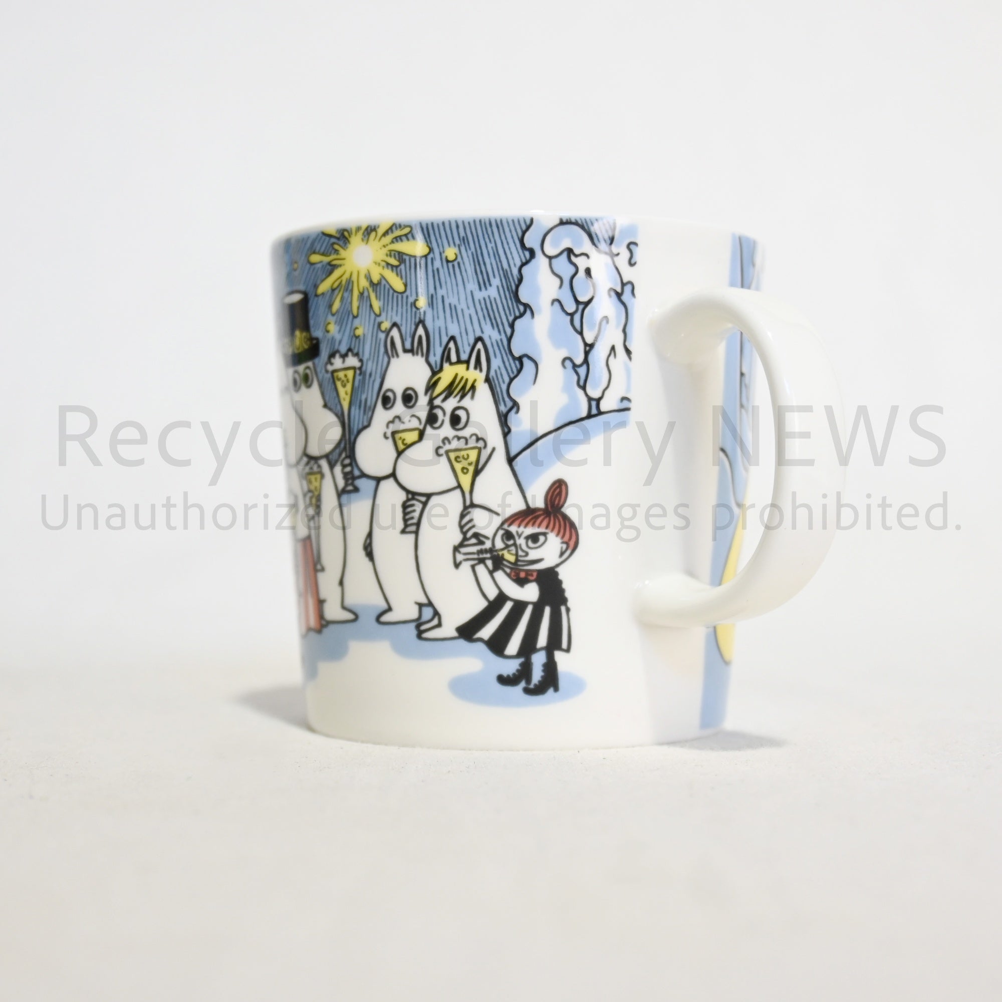 MOOMIN ARABIA Mug 2000 Millennium Limited Vintage Scandinavian / ムーミン アラビア マグ 2000 ミレニアム 限定品 廃盤 ヴィンテージ 北欧 スウェーデン