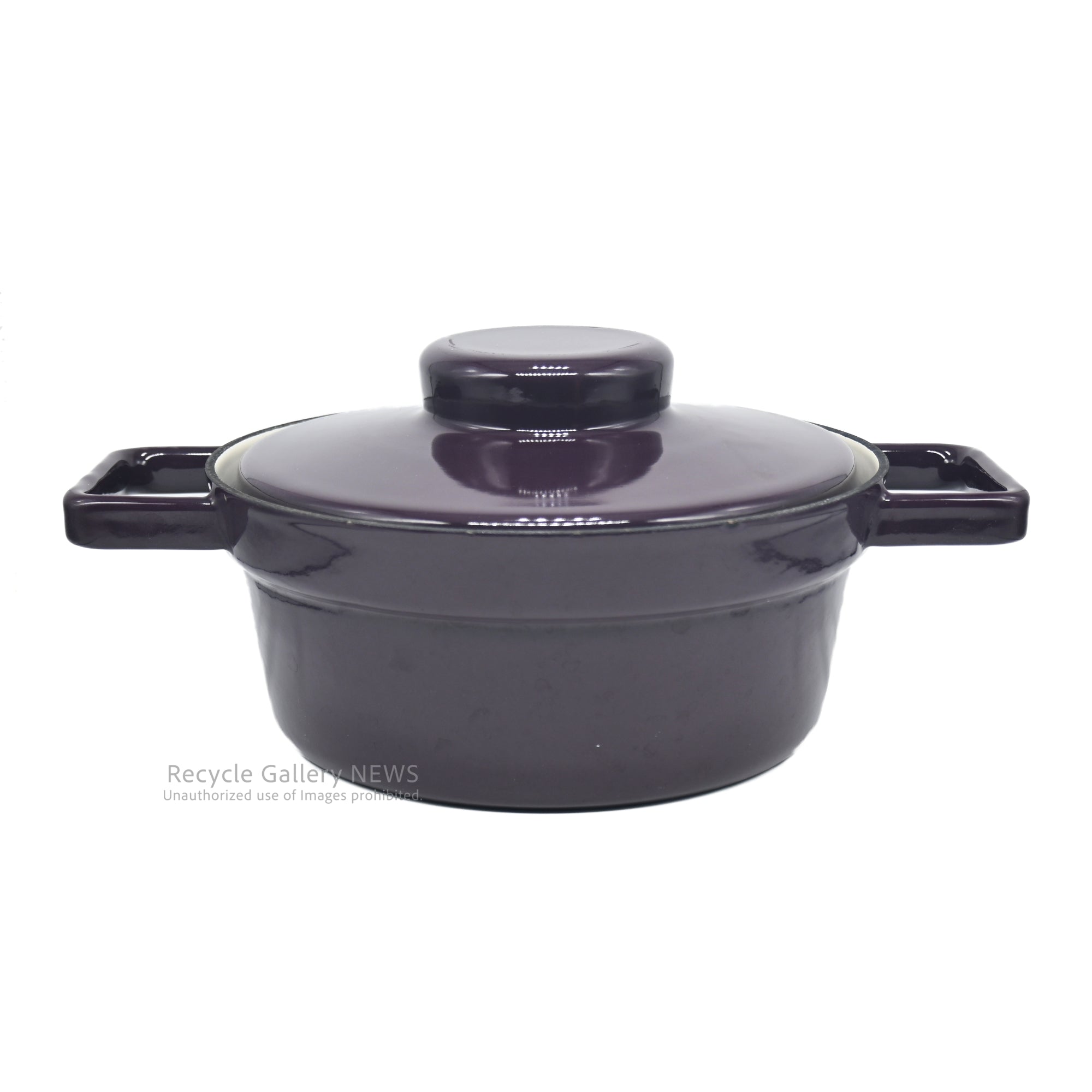 RIESS Enamel Pot Casserole 20cm Inner Diameter Made in Austria / リース ホーロー鍋 内径20cm キャセロール 琺瑯鍋 オーストリア