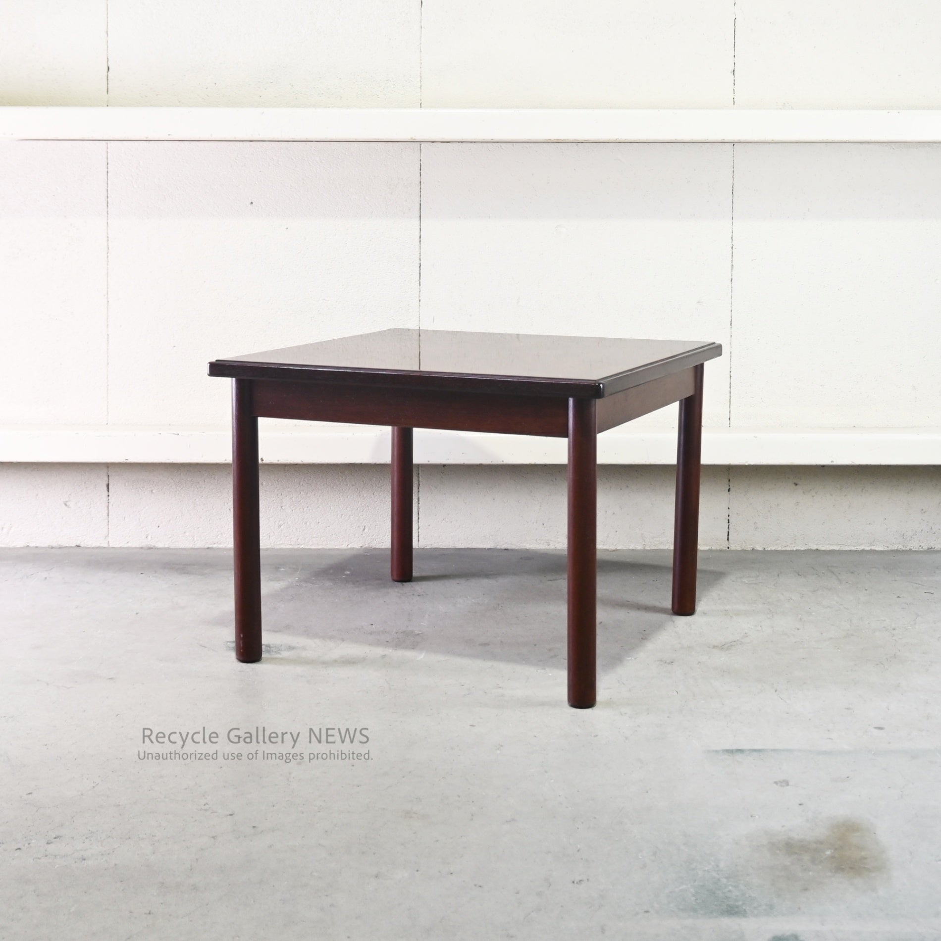Old Maruni Mahogany Square Table Japanese Modern Design / オールドマルニ マホガニースクエアテーブル 日本 モダンデザイン
