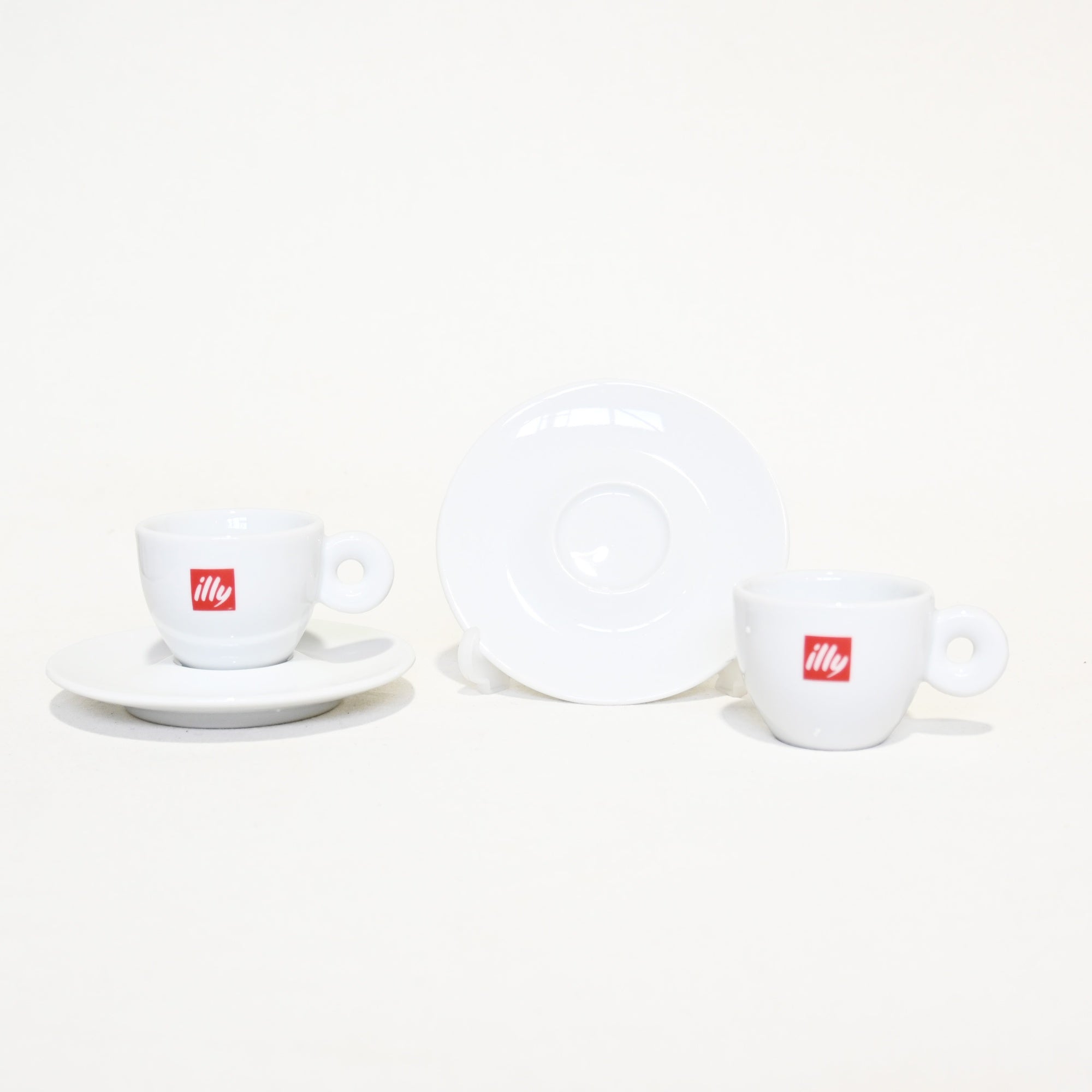 illy Demitasse Coffee Cups C&S 6 pair set Made in Italy / イリー デミタスカップ＆ソーサー 6客セット コーヒーカップ イタリア イッリカッフェ