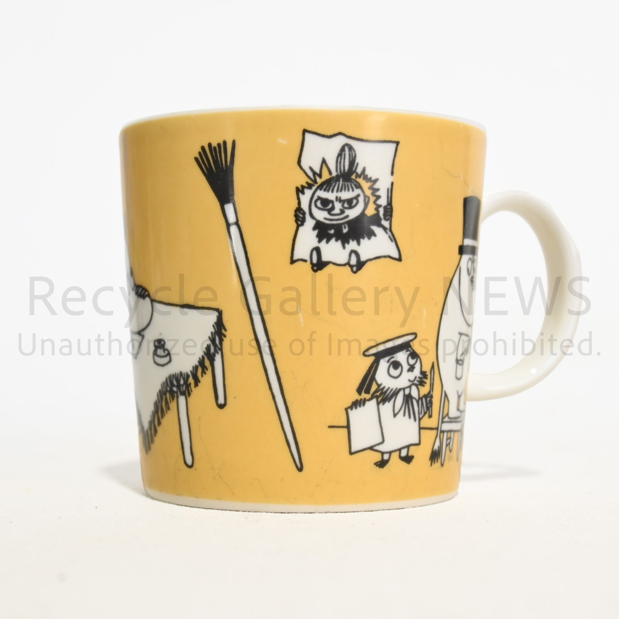 MOOMIN ARABIA Mug Office Vintage Scandinavian / ムーミン アラビア マグ オフィス 廃盤 ヴィンテージ 北欧