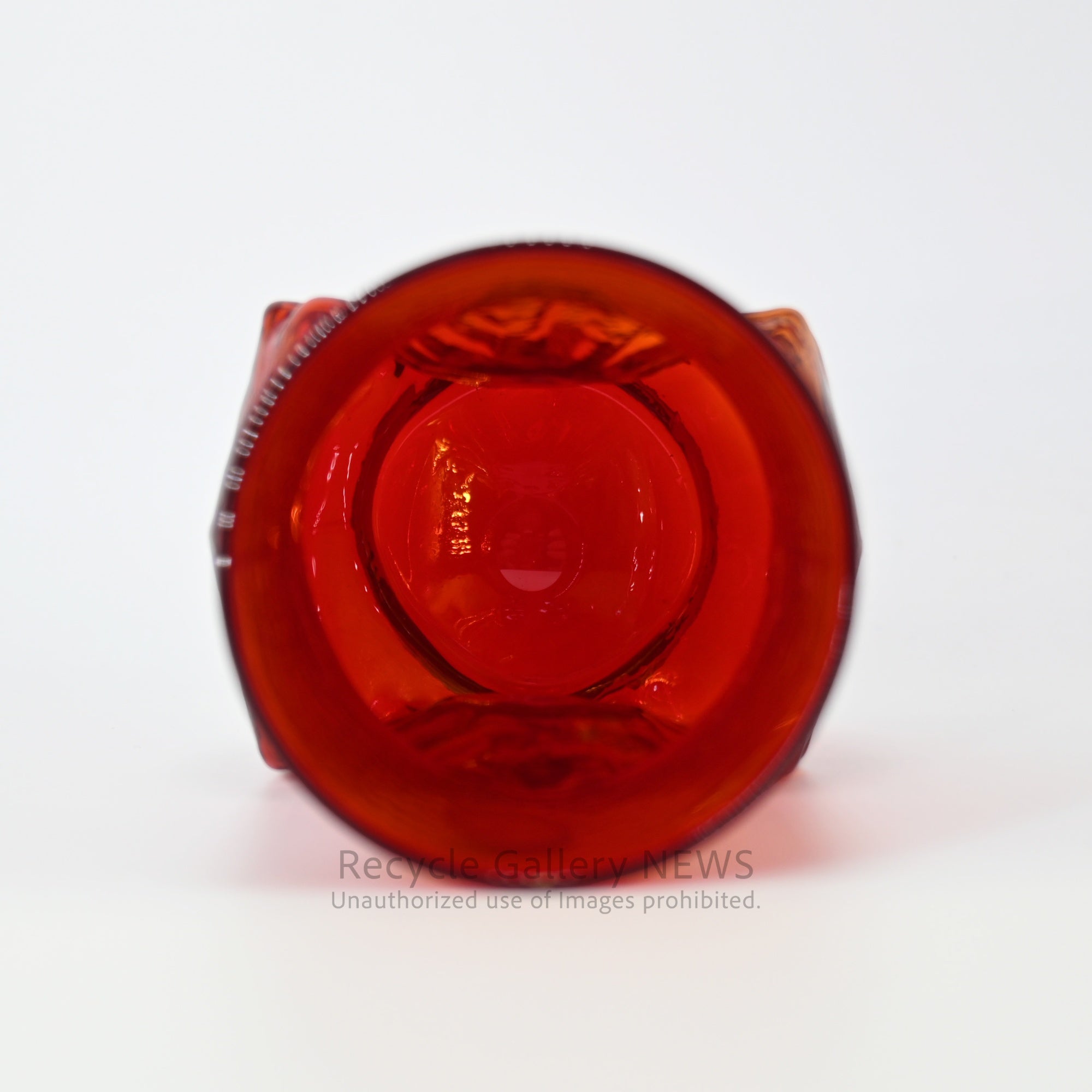 Sasaki Glass Vintage Vase Showa Retro Red Japan / 佐々木硝子 ヴィンテージ花瓶 昭和レトロ 赤 日本