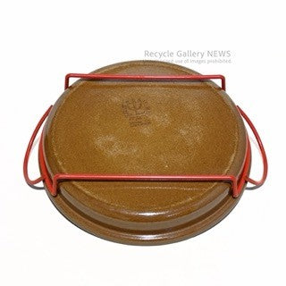 ESRAU Maren Stoneware Grill Pie Plate with Handle Scandinavian Tableware / エスラウ マーレン ハンドル付き ストーンウェア グリル パイ皿 北欧食器