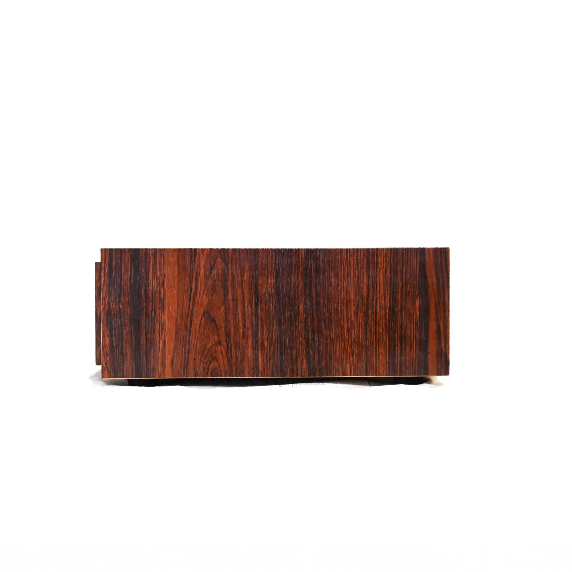 Rosewood-print Veneer small drawer unit with 3 drawers Showa retro style / ローズウッドプリント 突板小引き出し 引出3杯 昭和レトロ