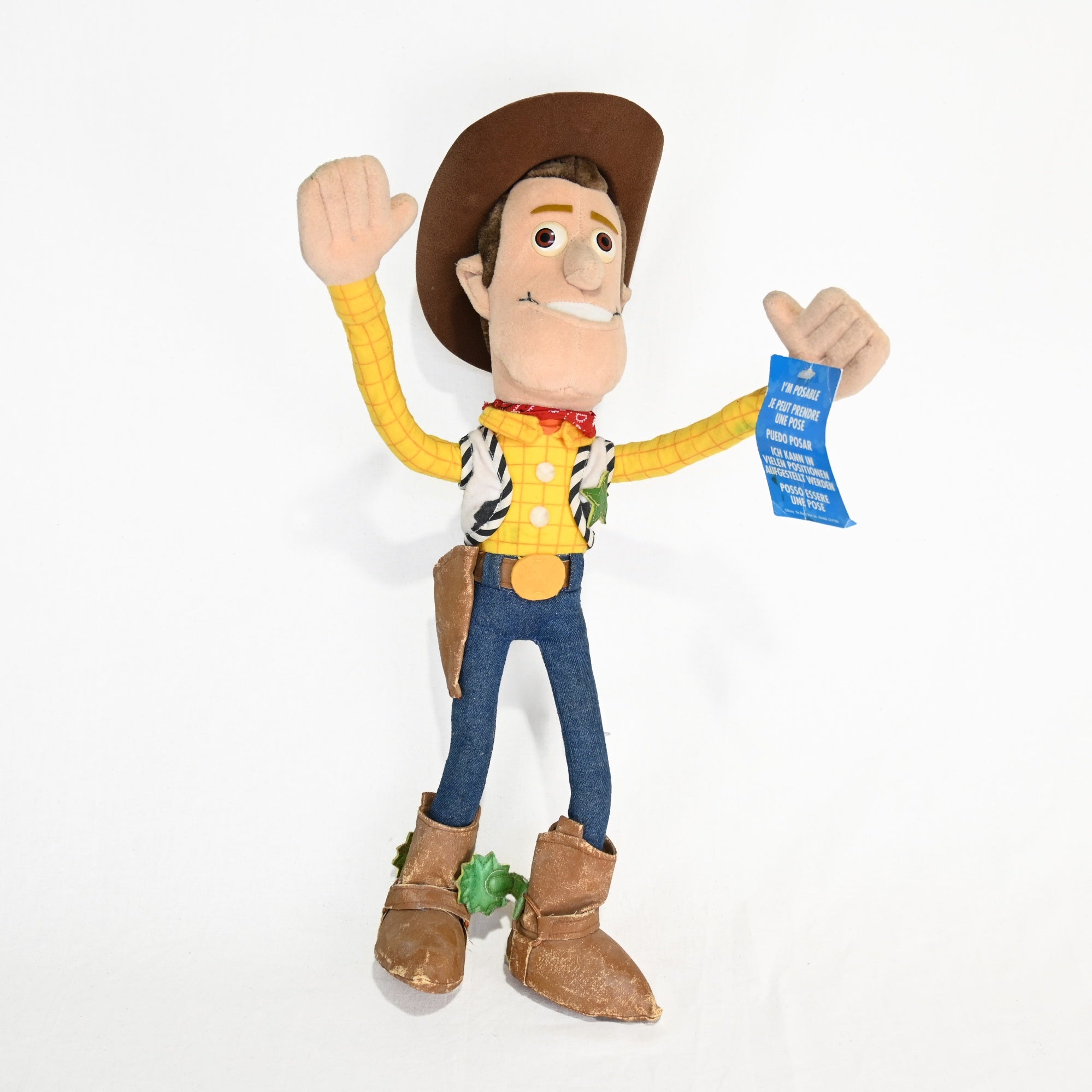 Pixar Woody Pride Buzz Lightyear 1990s Vintage TOY STORY stuffed toy set Disney / ピクサー トイ・ストーリー ウッディ バズ 1990年代 ヴィンテージ レトロぬいぐるみ ２体セット ディズニー