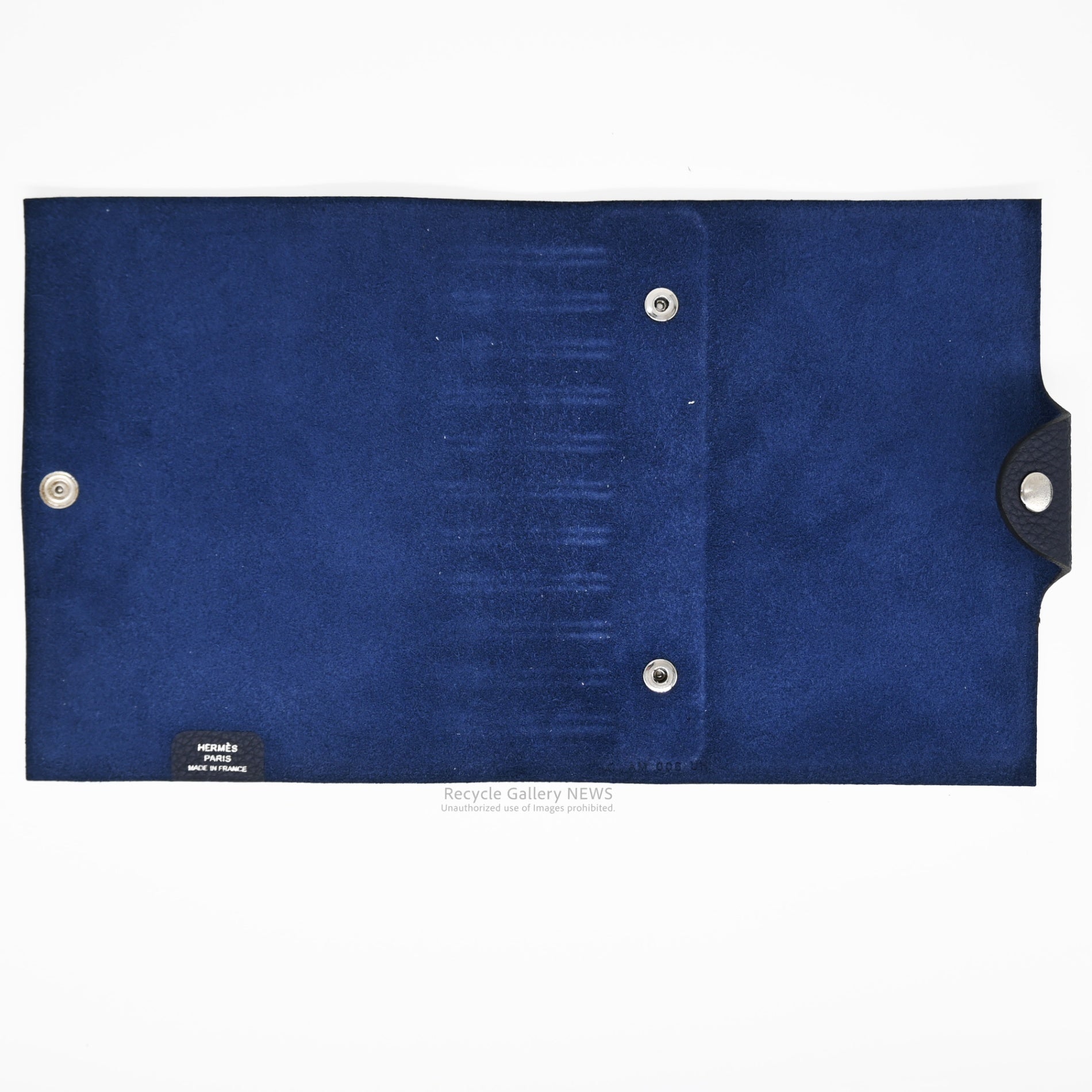Hermes Ulysse PM Notebook Cover in Dark Navy Togo Calfskin / エルメス ノートカバー ユリスPM ヴォー・トーゴ 濃紺 カーフスキン