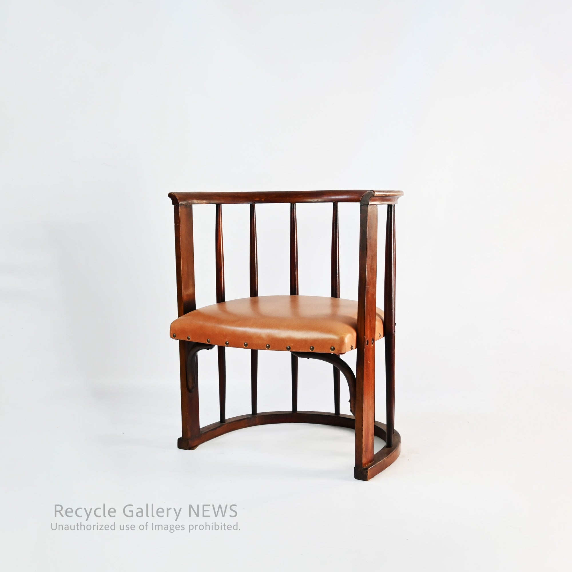 Wicker Accent Chair Antique Bentwood Slat Back Beautiful Patina / 籠椅子 曲木 アンティーク 職人技 スラットバック 経年変化 パーソナルチェア