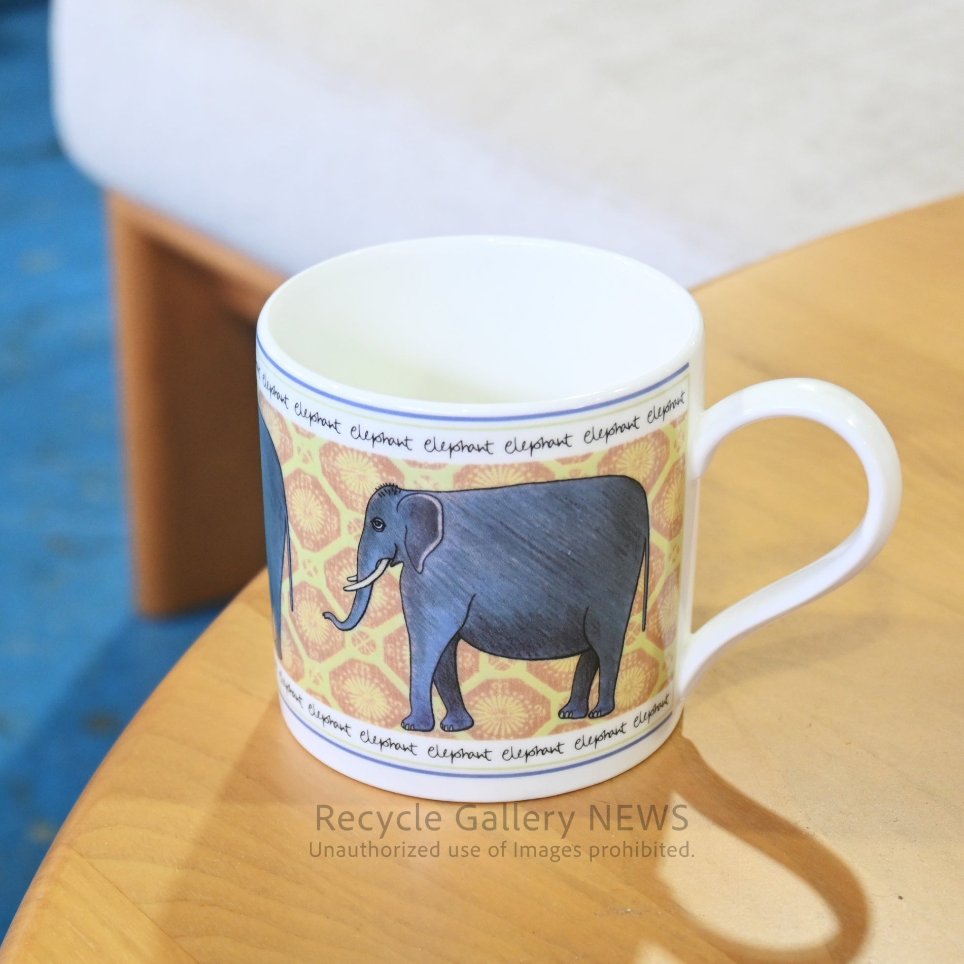 WEDGWOOD "ELEPHANT" mug British Animal Motif / ウェッジウッド "エレファント" マグ  イギリス  動物
