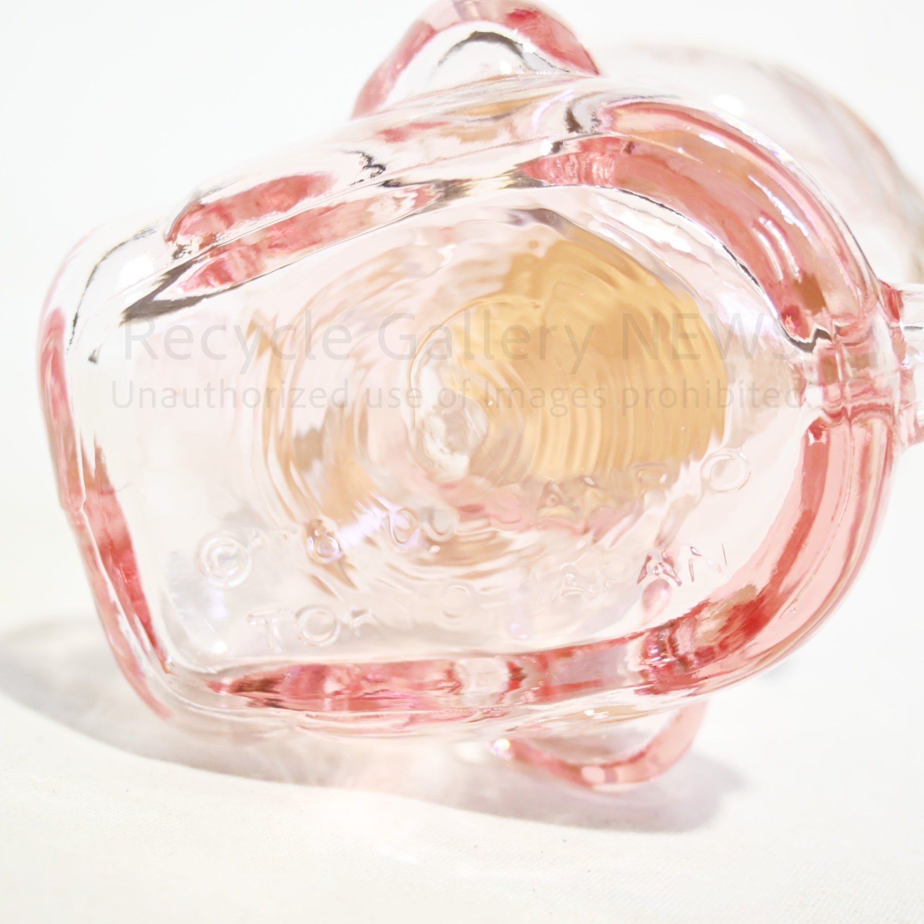 Sanrio Hello Kitty Glass Pot Rare 2000 Japan / サンリオ ハローキティ ガラスポット 非売品 2000年 日本