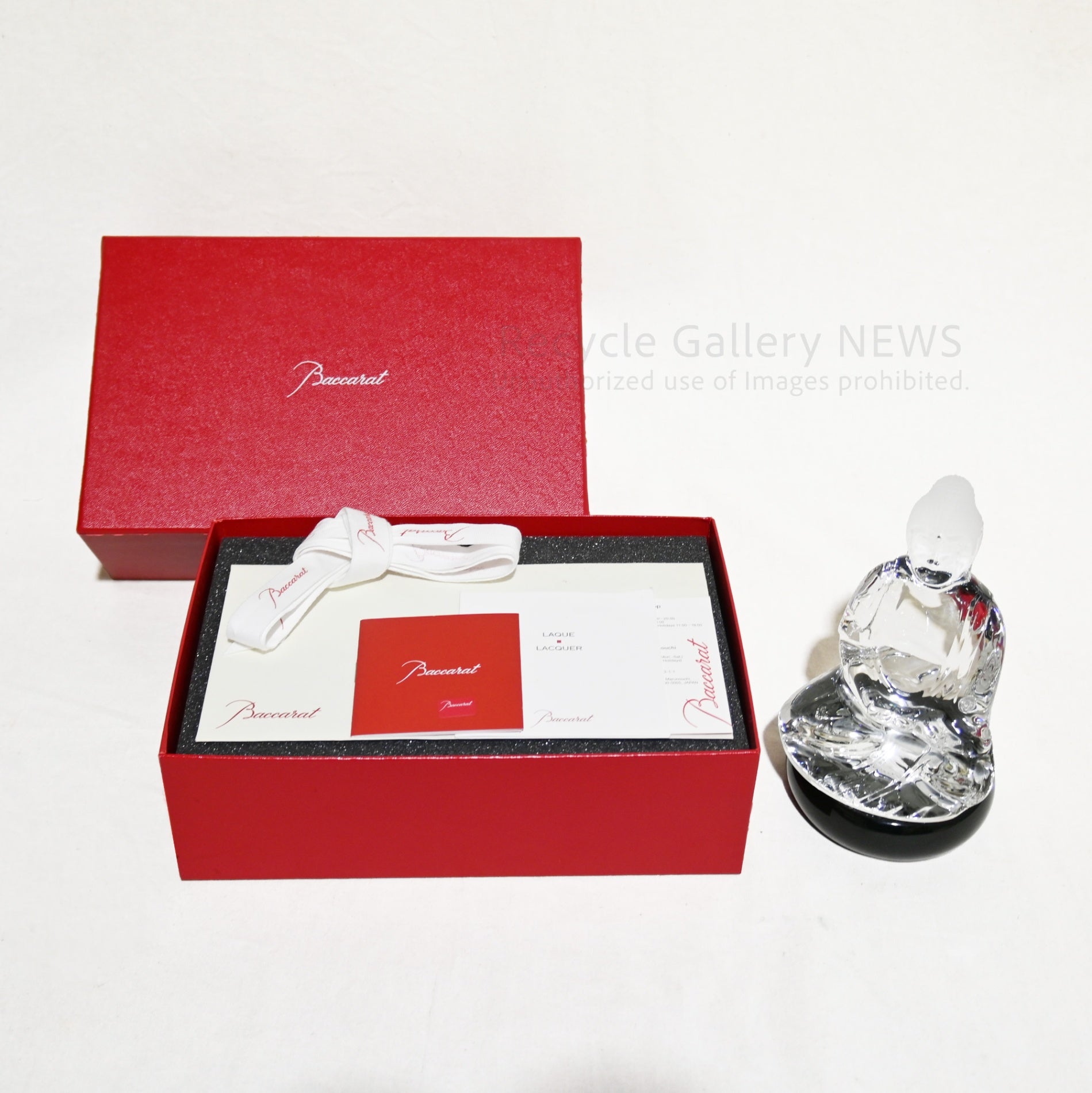 Baccarat Buddha by KENZO TAKADA Crystal Glass / バカラ ブッダ ケンゾータカダ クリスタルガラス 仏像