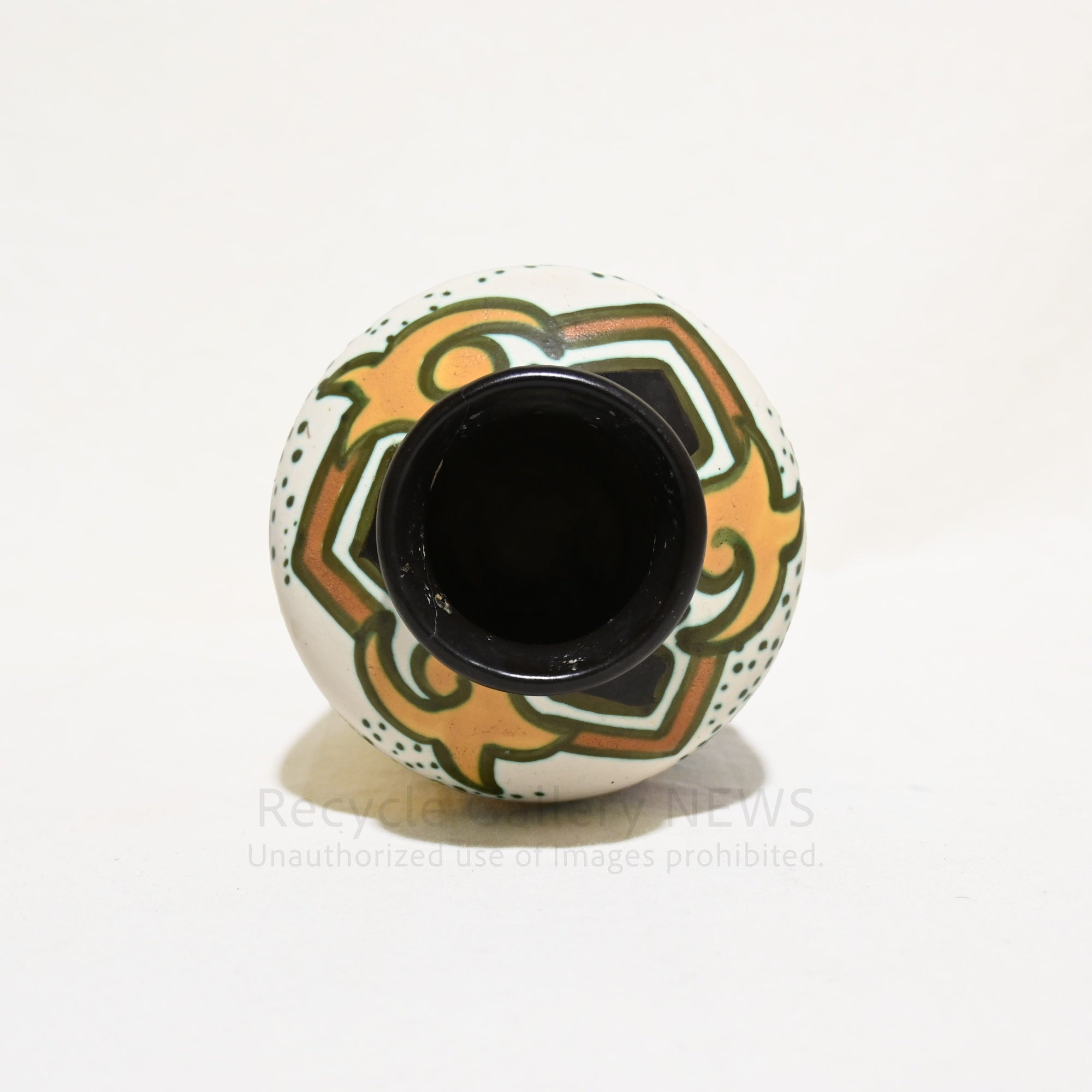 C.M BERGEN Ceramique Montoise Flower vase 1920’s Antoine Dubois Art Nouveau Art Deco / セラミック・モントワーズ 花瓶 1920年代  アントワーヌ・デュボア アール・ヌーヴォー アール・デコ ベルギー