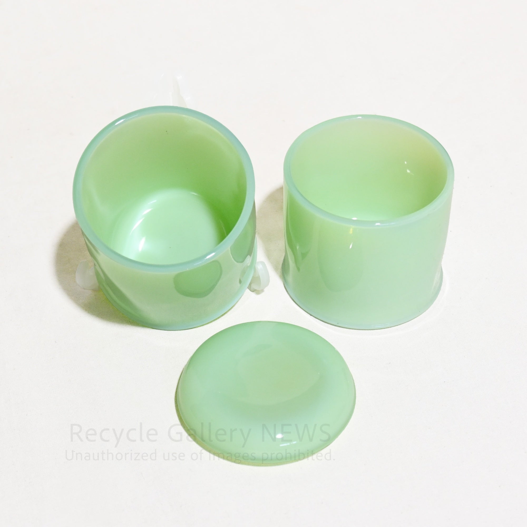SHISEIDO Cotton Pot Novelty Small Item Holder 2001 Japan / 資生堂 2段コットンポット 限定 非売品 ノベルティ 小物入れ 2001年 日本