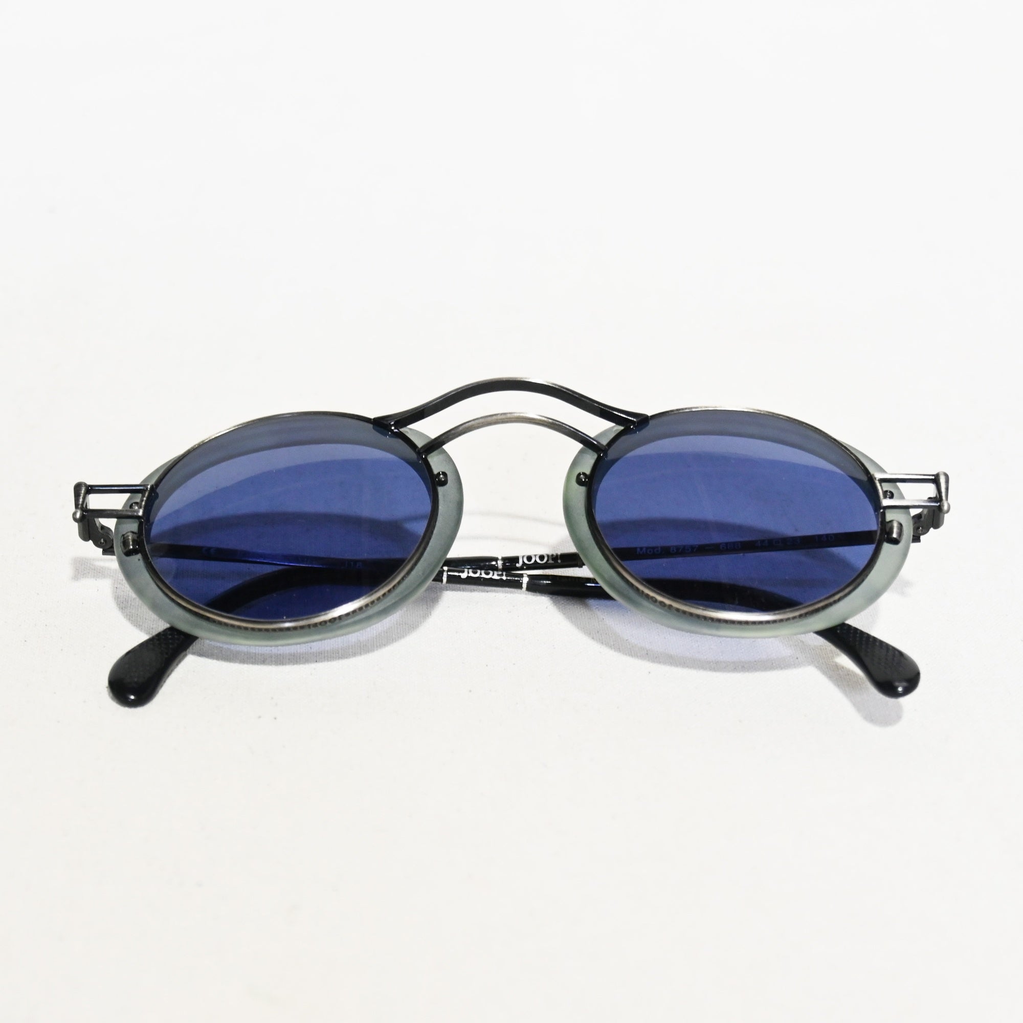 JOOP! Round Sunglasses 8757-688 Unisex Blue Eyewear German Vintage / ヨープ ラウンドサングラス ユニセックス ブルー系色 ドイツ ヴィンテージ ユニーク ハイセンス
