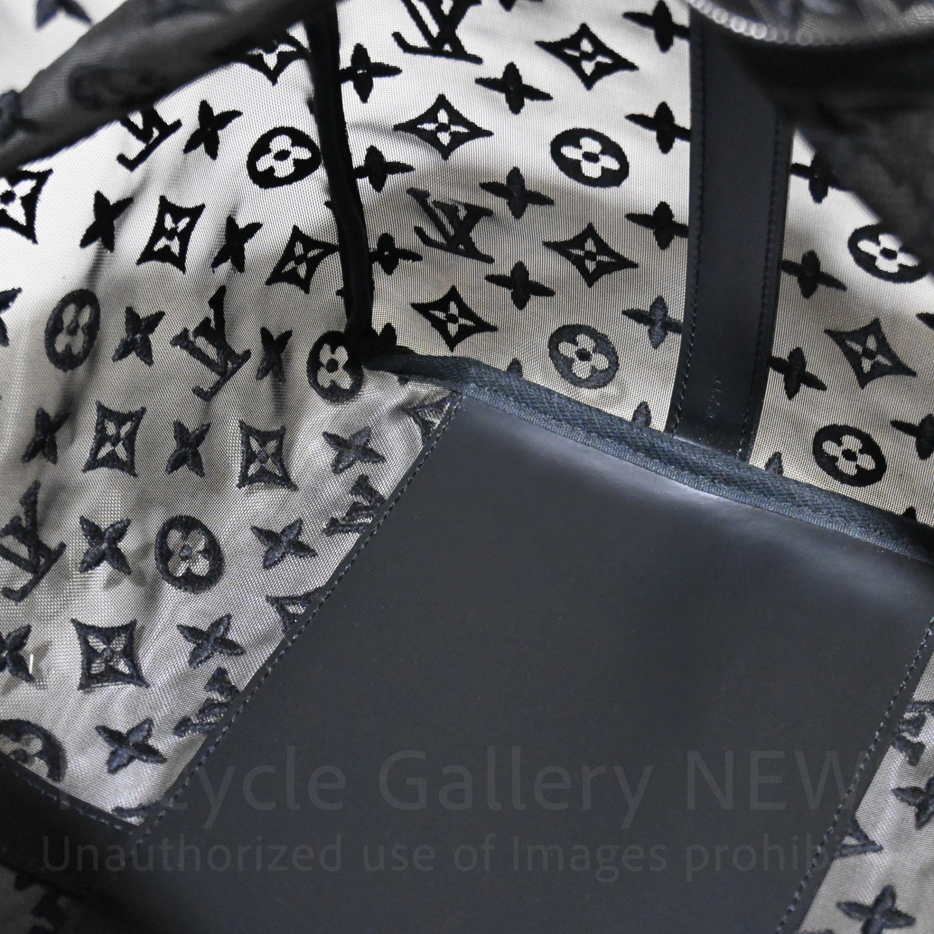 LOUIS VUITTON 2019 AW Virgil Abloh M53971 Monogram Mesh and Leather Boston Bag Keepall Bandouliere 50 / ルイ・ヴィトン ヴァージル・アブロー モノグラム メッシュ・レザー ボストンバッグ キーポル バンドリエール50