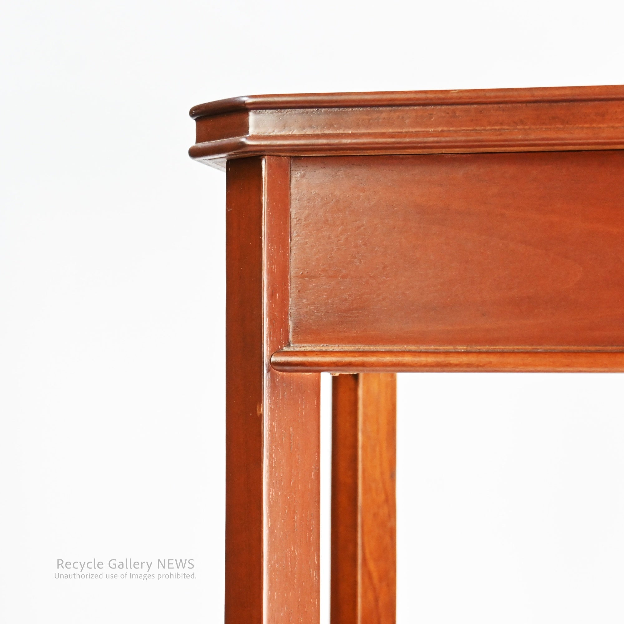 Retro Chic Console Table with Tapered Legs Classic Accent Display Shelf / コンソールテーブル クラシカル シック レトロ テーパードレック 飾り棚