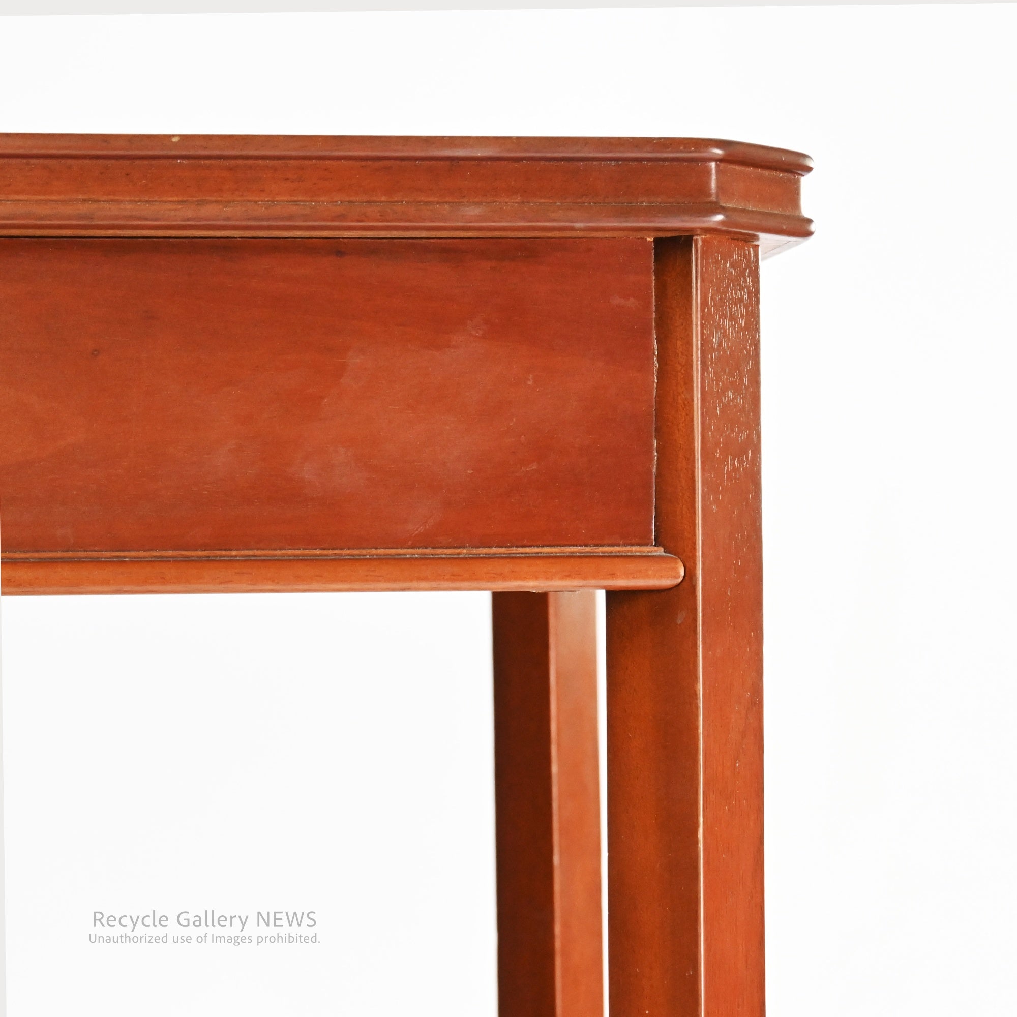 Retro Chic Console Table with Tapered Legs Classic Accent Display Shelf / コンソールテーブル クラシカル シック レトロ テーパードレック 飾り棚