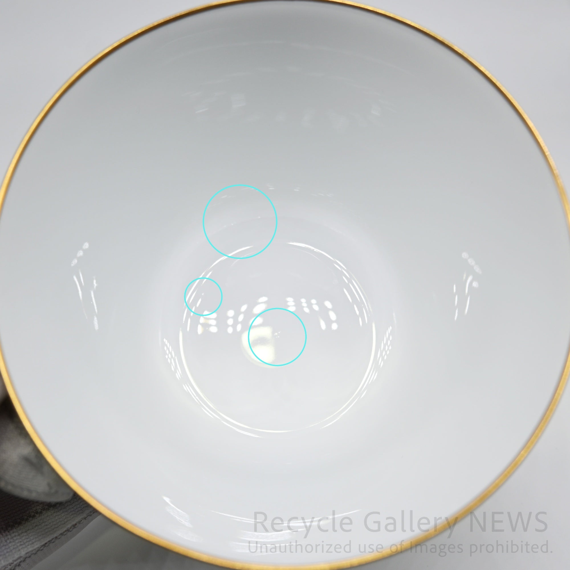 Okura Art China Blue Rose Morning Cup and Saucer White Tableware / 大倉陶園 ブルーローズ 8211 モーニングカップ＆ソーサー ペア 白 青 洋食器