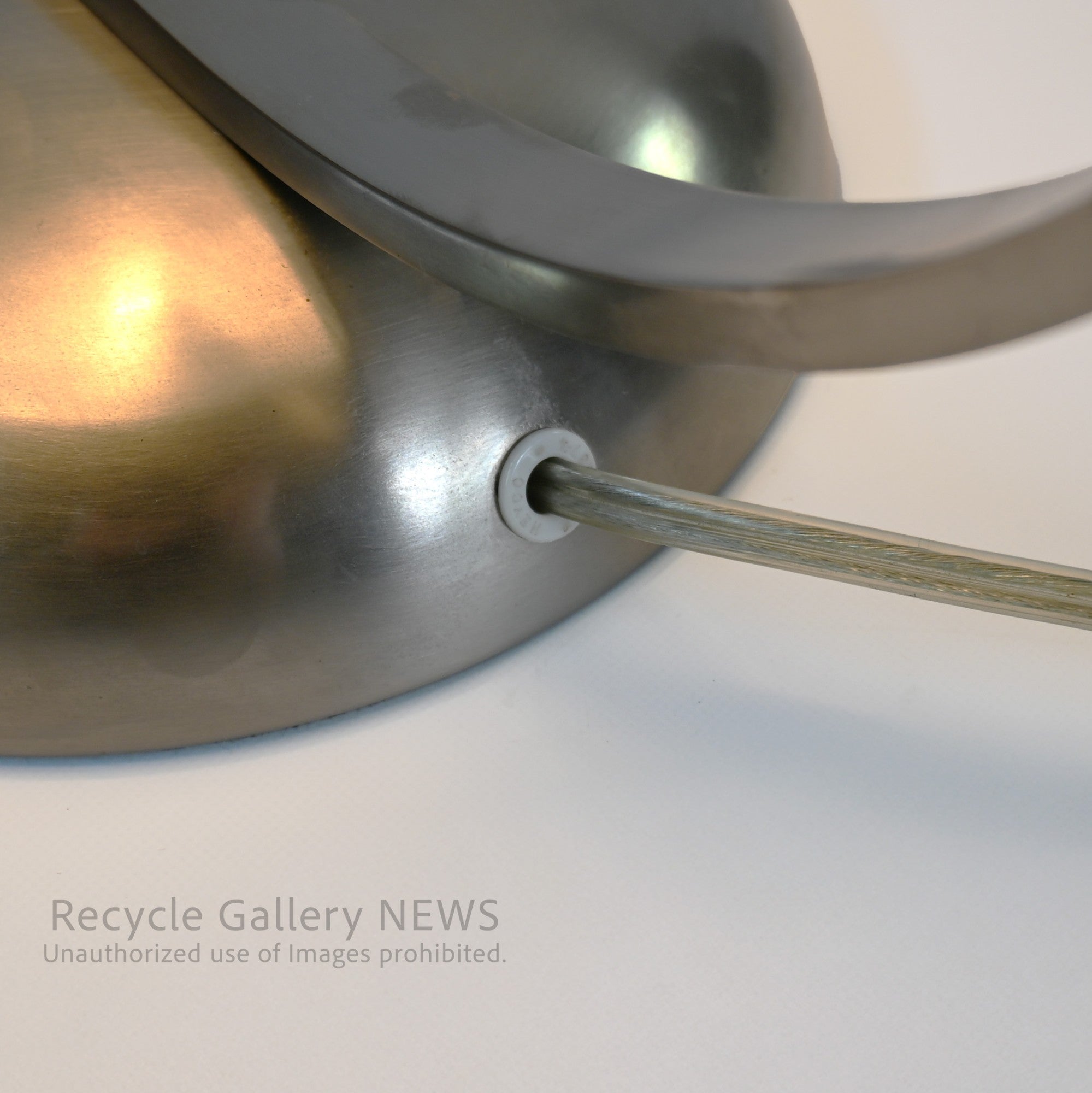 chrome desk lamp Rugged Industrial lamp Space Age Minimalist Design / クローム デスク ランプ スペースエイジ  無骨 インダストリアル ミニマル