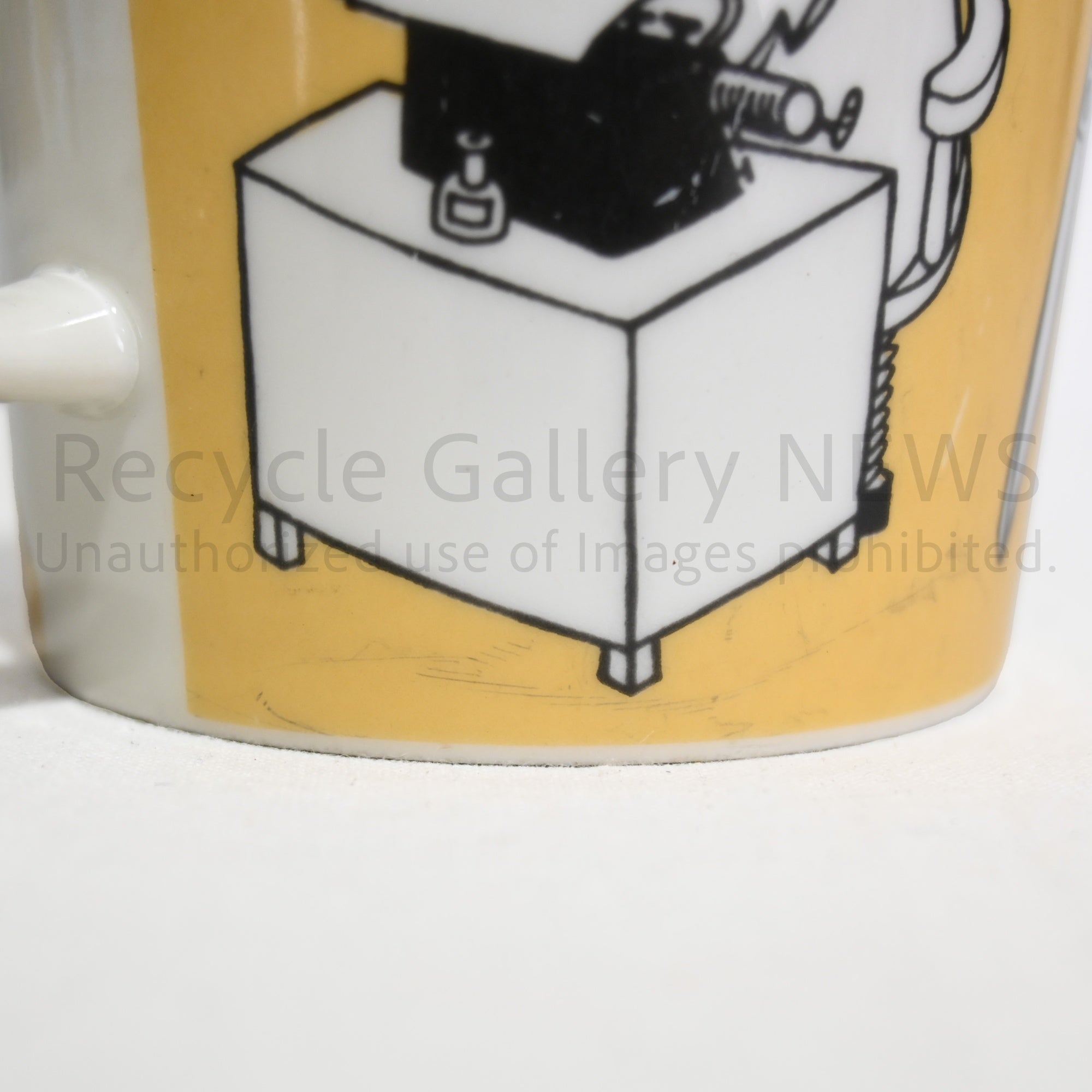 MOOMIN ARABIA Mug Office Vintage Scandinavian / ムーミン アラビア マグ オフィス 廃盤 ヴィンテージ 北欧