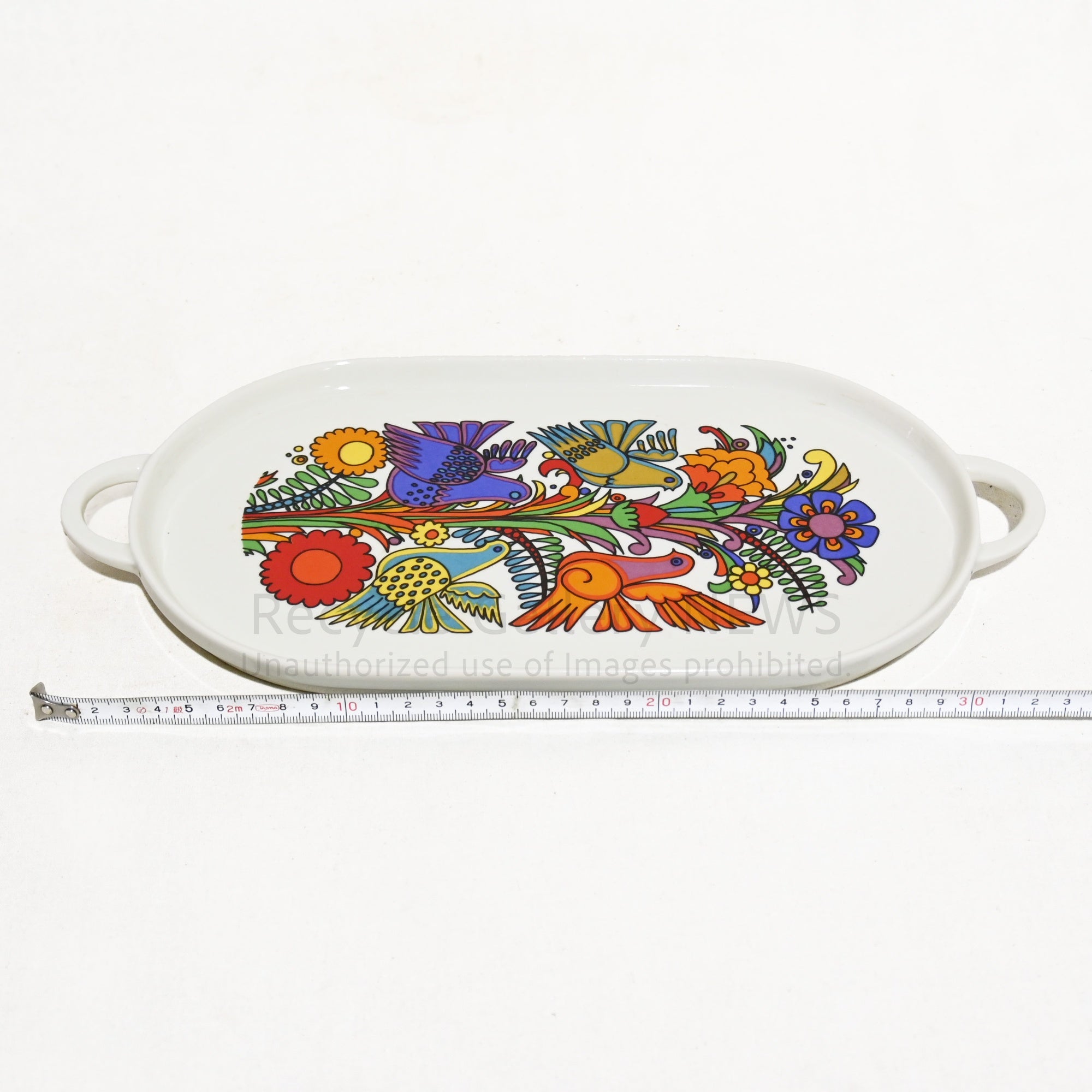 Villeroy&Boch Acapulco oval plate France Made in Germany / ビレロイ＆ボッホ アカプルコ プレート トレー 皿 フランス ドイツ製