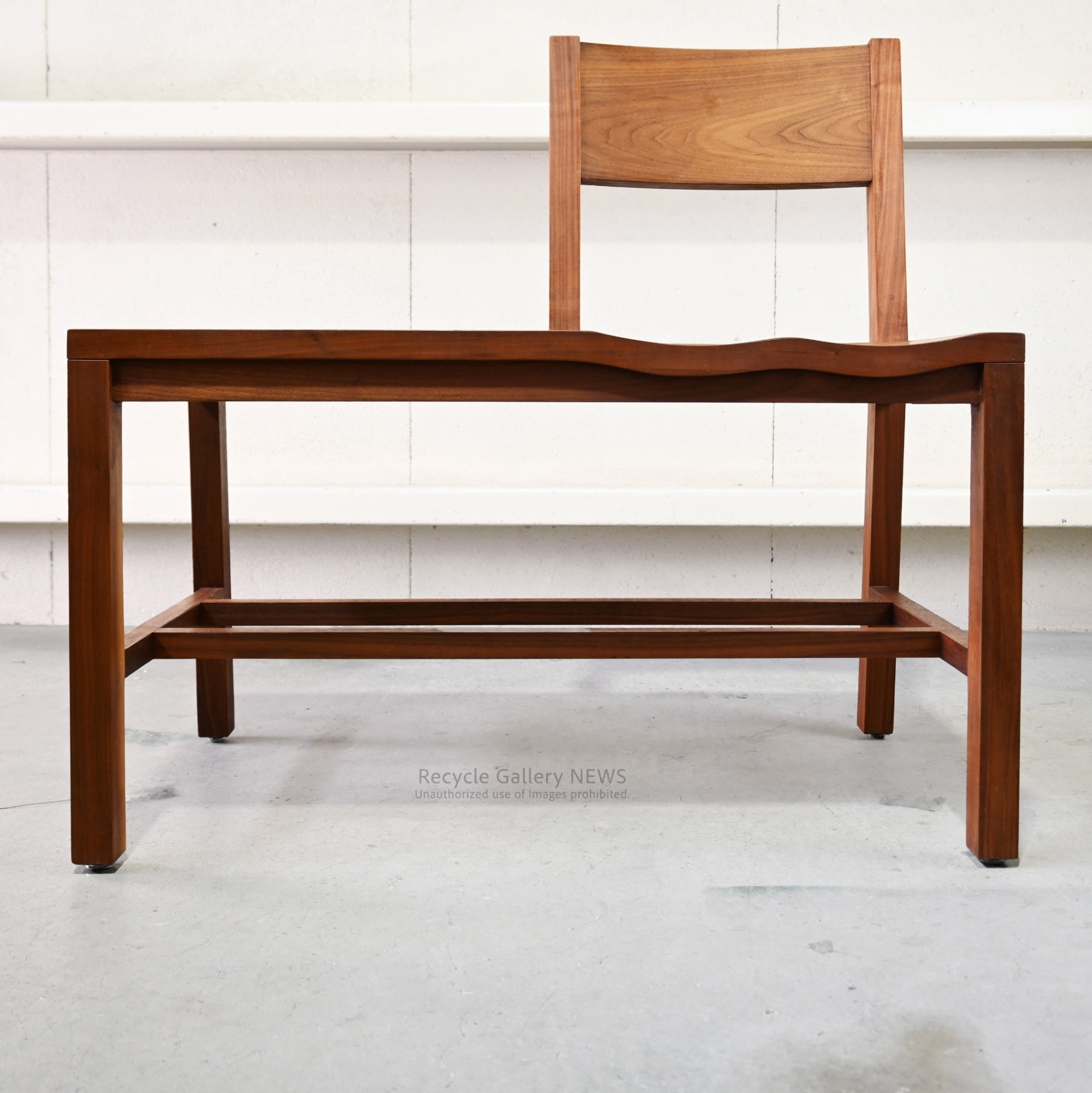 dix design+architecture Tomoko Bench Architectural Solid Wood Bench Scandinavian Modern /  ディックスデザイン アークテクチャー トモコベンチ 建築的 北欧モダン 無垢材