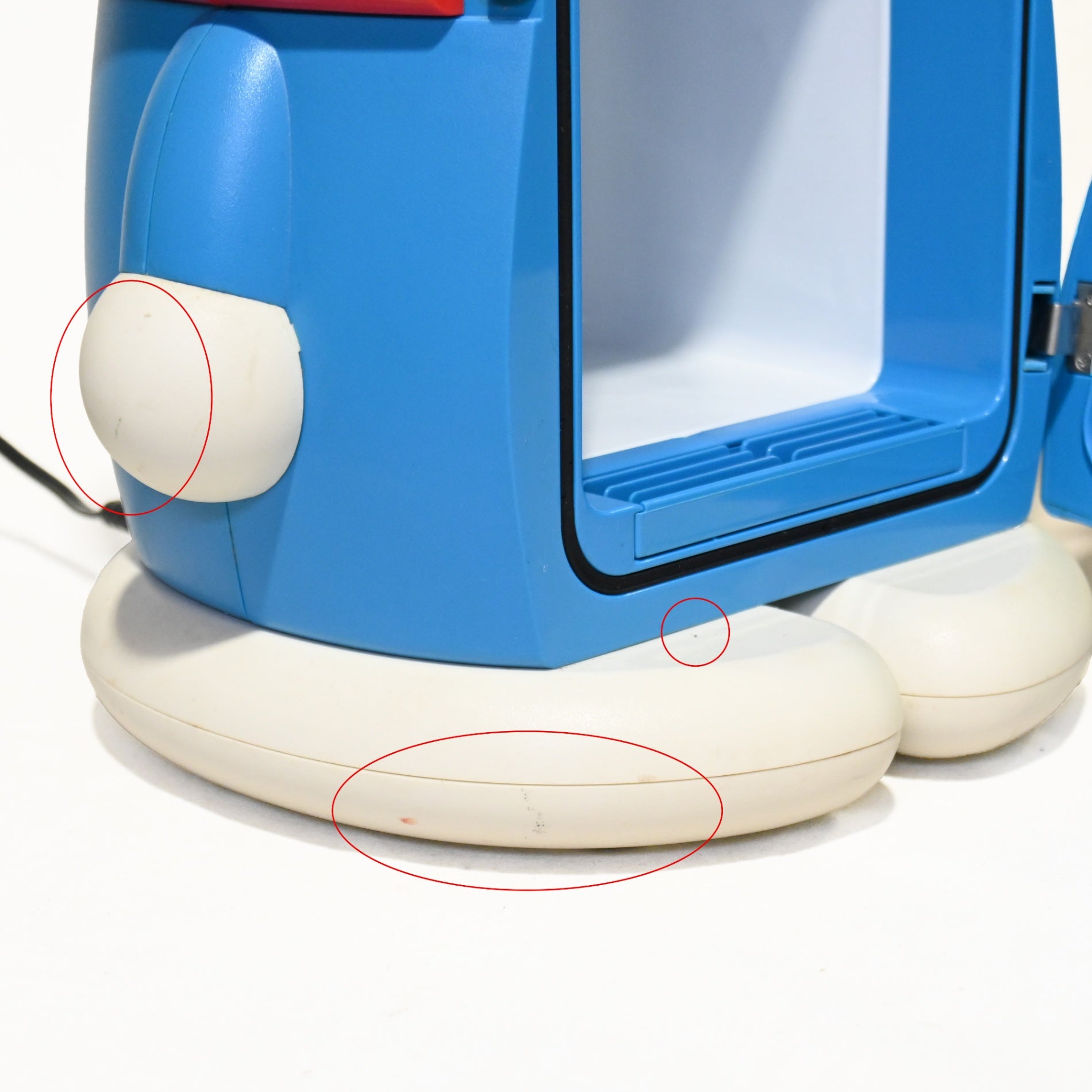 Doraemon Refrigerator Art Moving Center Novelty Usable-junk Vintage Japan / ドラえもん 温冷庫 アート引っ越しセンター ノベルティ※動作可能ジャンク 日本 ヴィンテージ