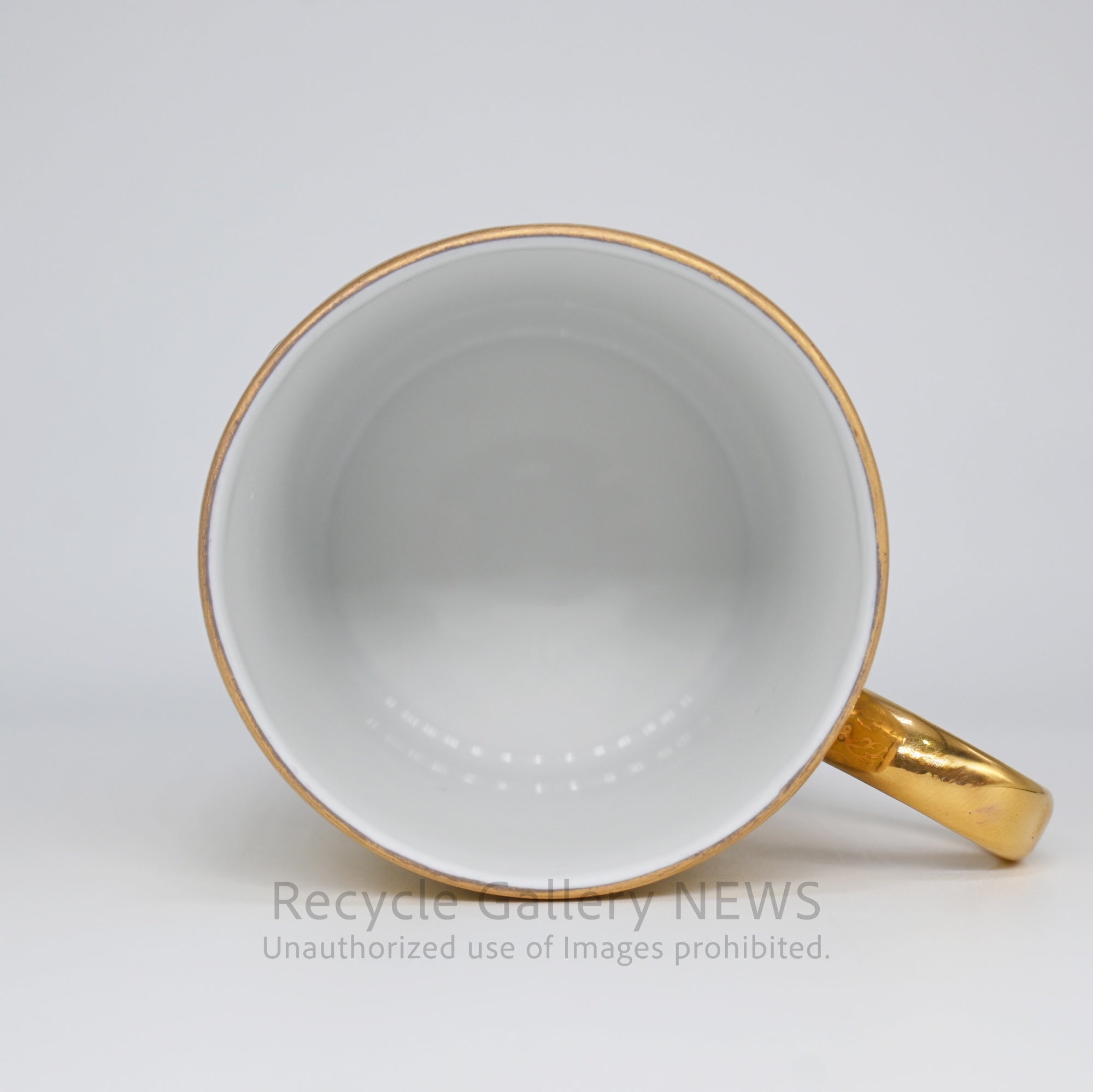 Thai Benjarong Cup & Saucer Gold Gilding Exotic Style Yellow / タイ陶磁器 ベンジャロン焼き C&S 金彩 エキゾチック イエロー