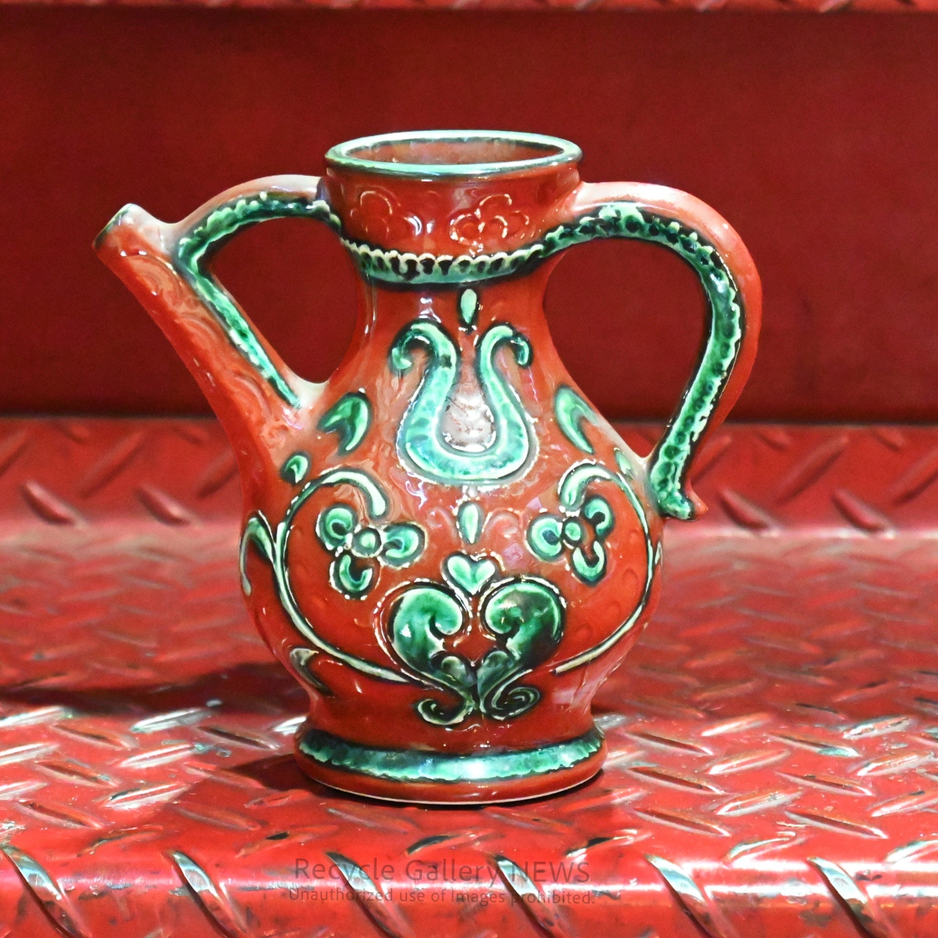 GMUNDNER KERAMIK VASE Austrian Organic Raw Materials Artisan Craftsmanship / グムンデン ケラミック（ドイツ語 ）ベース オーストリア オーガニック 職人技