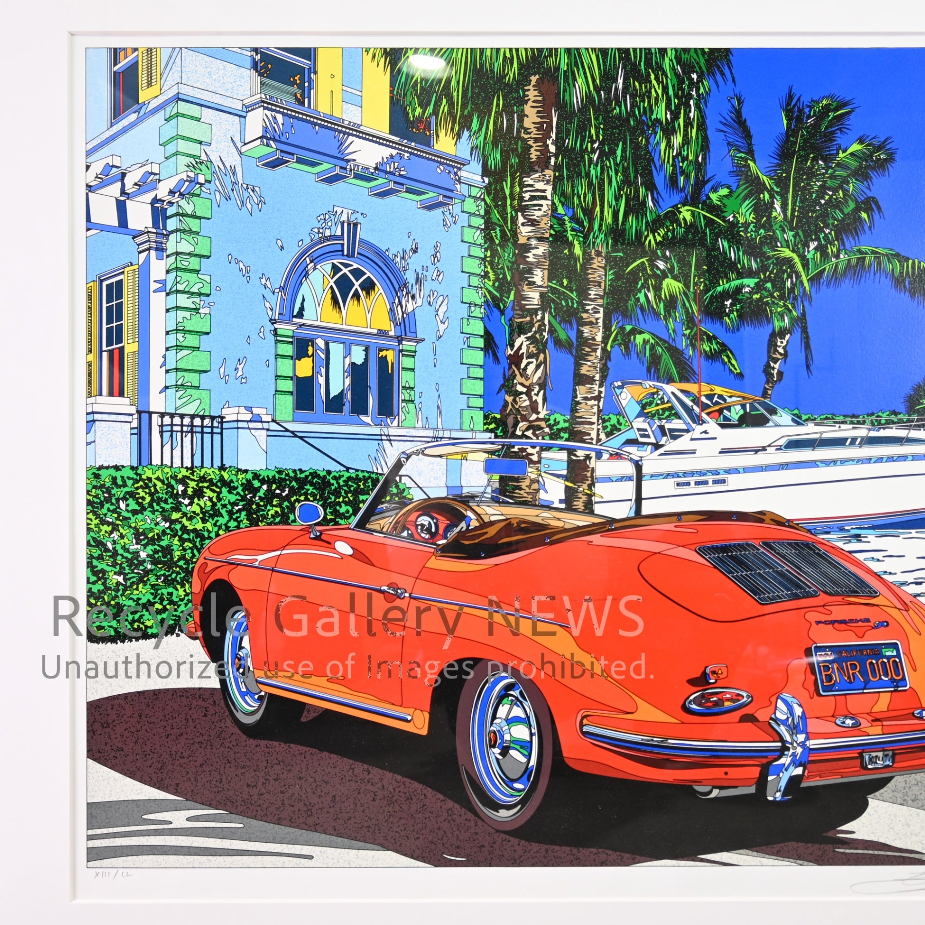 Eizin Suzuki 1998 "Various Dreams" (U.S.A. Version) Lithograph Print Japan Art / 鈴木英人 バリアス・ドリームス U .S.Aバージョン リトグラフ 日本 アート
