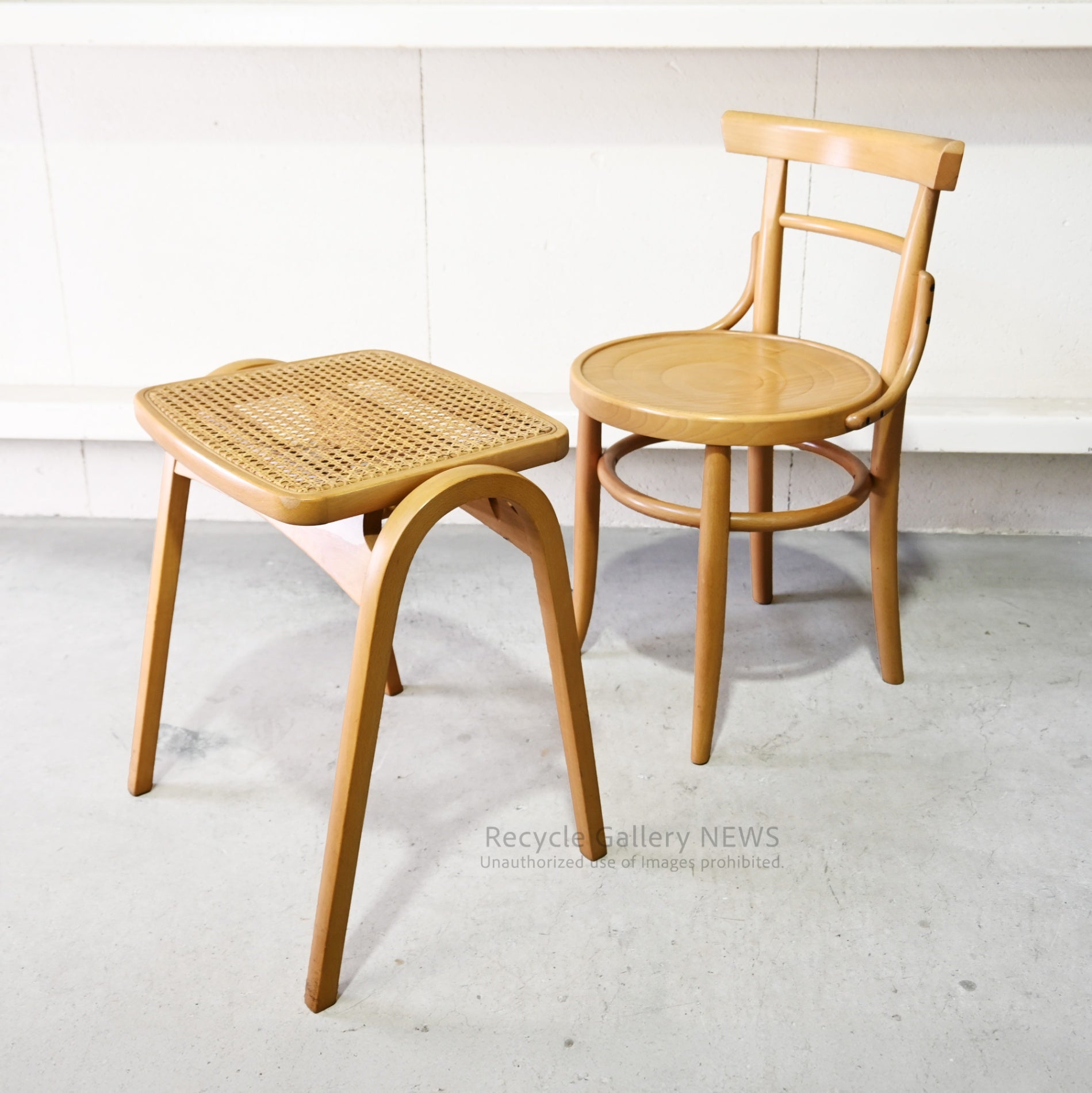 Akita Woodworking No. 1003 Dining Chair Natural Brown Japan / 秋田木工 No.1003 ダイニングチェア ナチュラルブラウン 日本