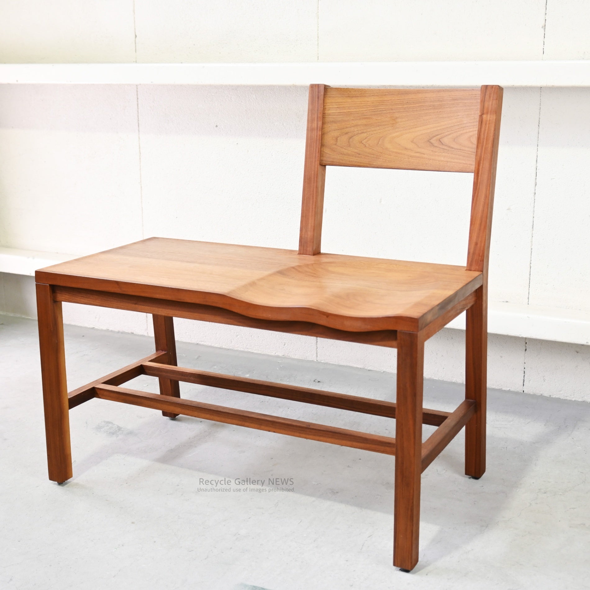 dix design+architecture Tomoko Bench Architectural Solid Wood Bench Scandinavian Modern /  ディックスデザイン アークテクチャー トモコベンチ 建築的 北欧モダン 無垢材