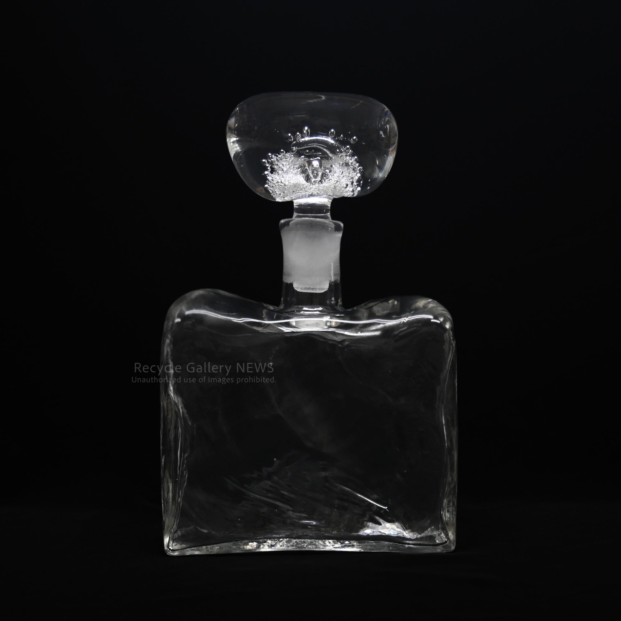 Seikosha Glass Studio Naoya Arakawa Handblown Glass Perfume Bottle / 晴耕社ガラス工房 荒川尚也 ハンドメイド アートガラス 香水瓶