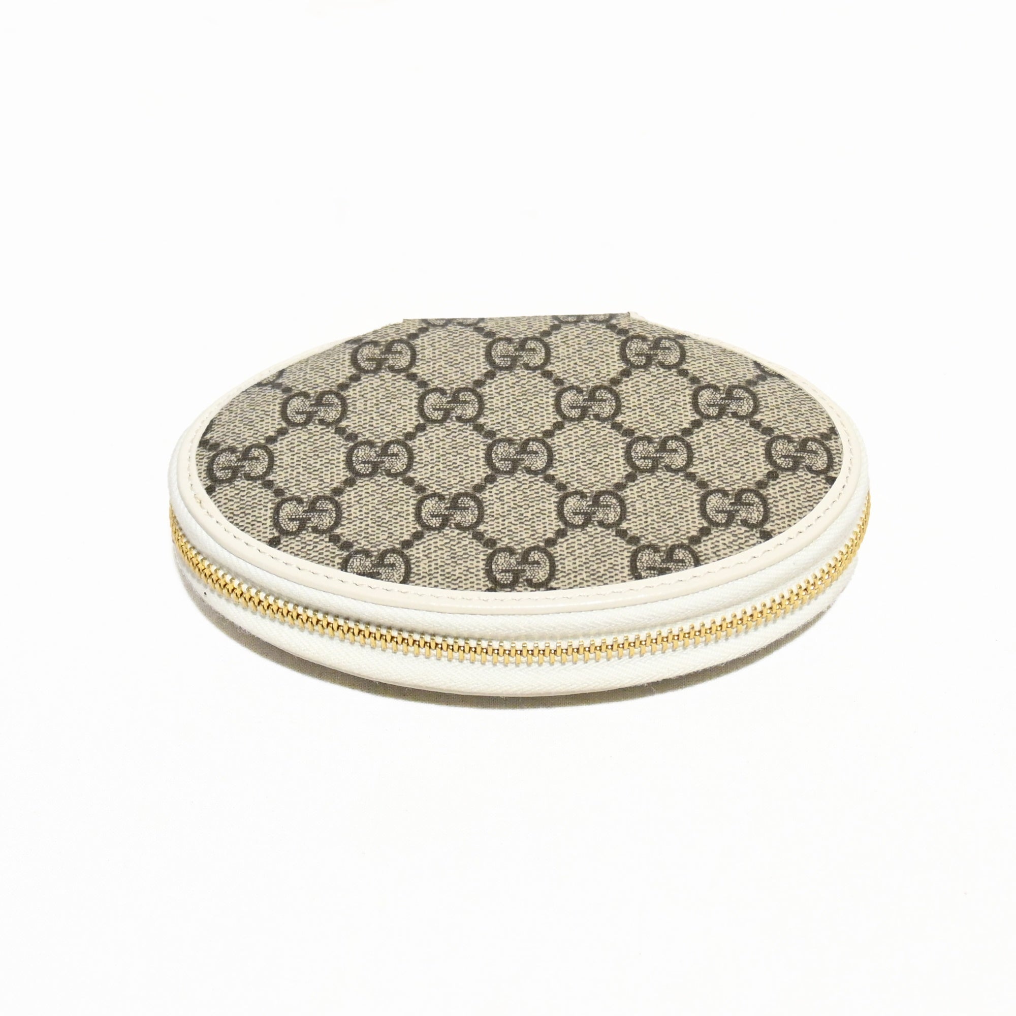 GUCCI Horsebit Oval Round Zipper Coin Case / グッチ ホースビット オーバルラウンドファスナー コインケース 新古品