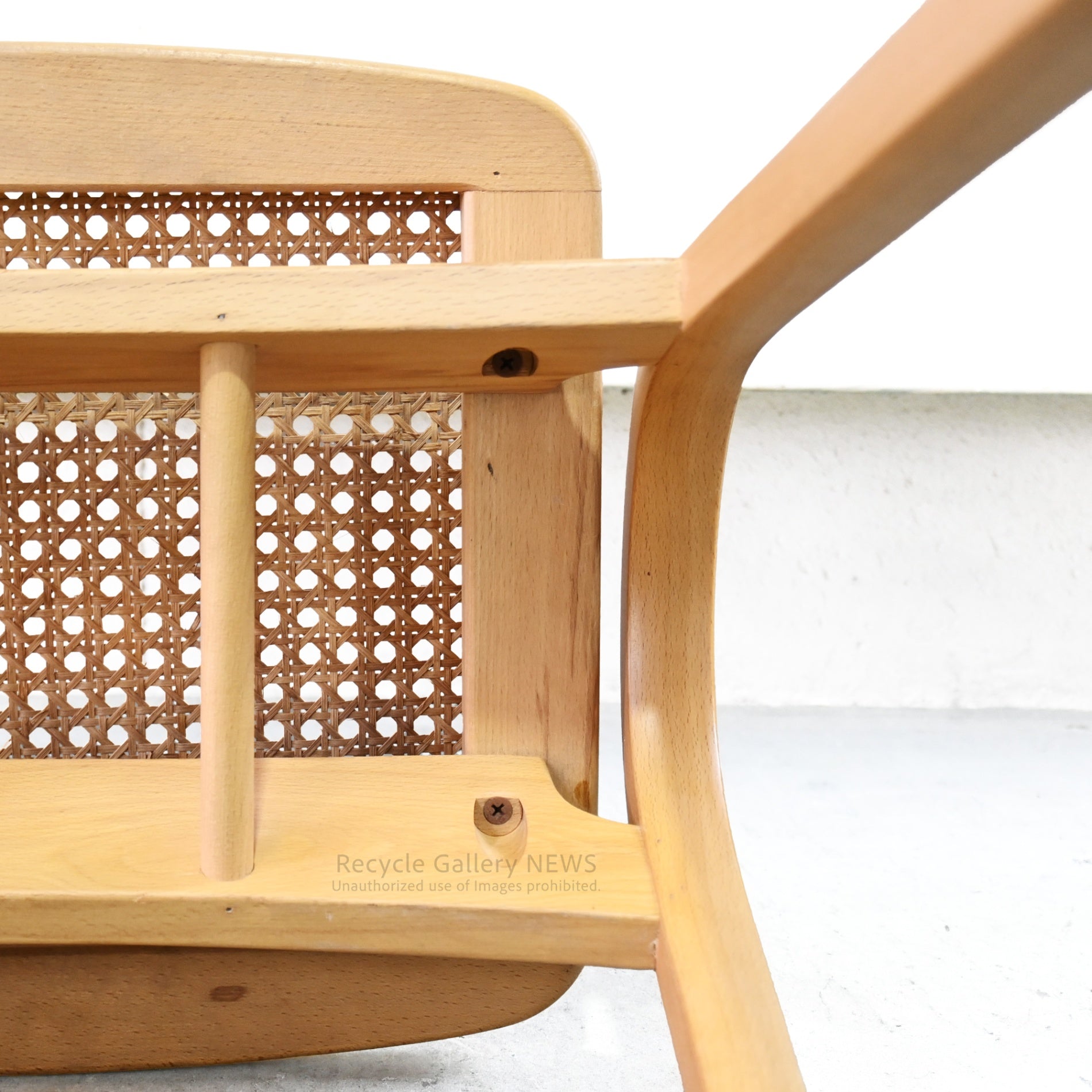 Akita Woodworking Stool Rattan Seat Natural Vintage Japan / 秋田木工 スツール ラタンシート ナチュラル ヴィンテージ 日本