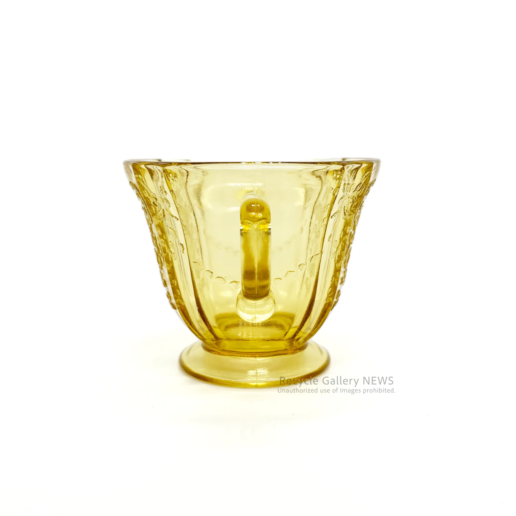 Federal Glass "Madrid" Creamer U.S.A Vintage / フェデラル・グラス マドリッド クリーマー 1930年代