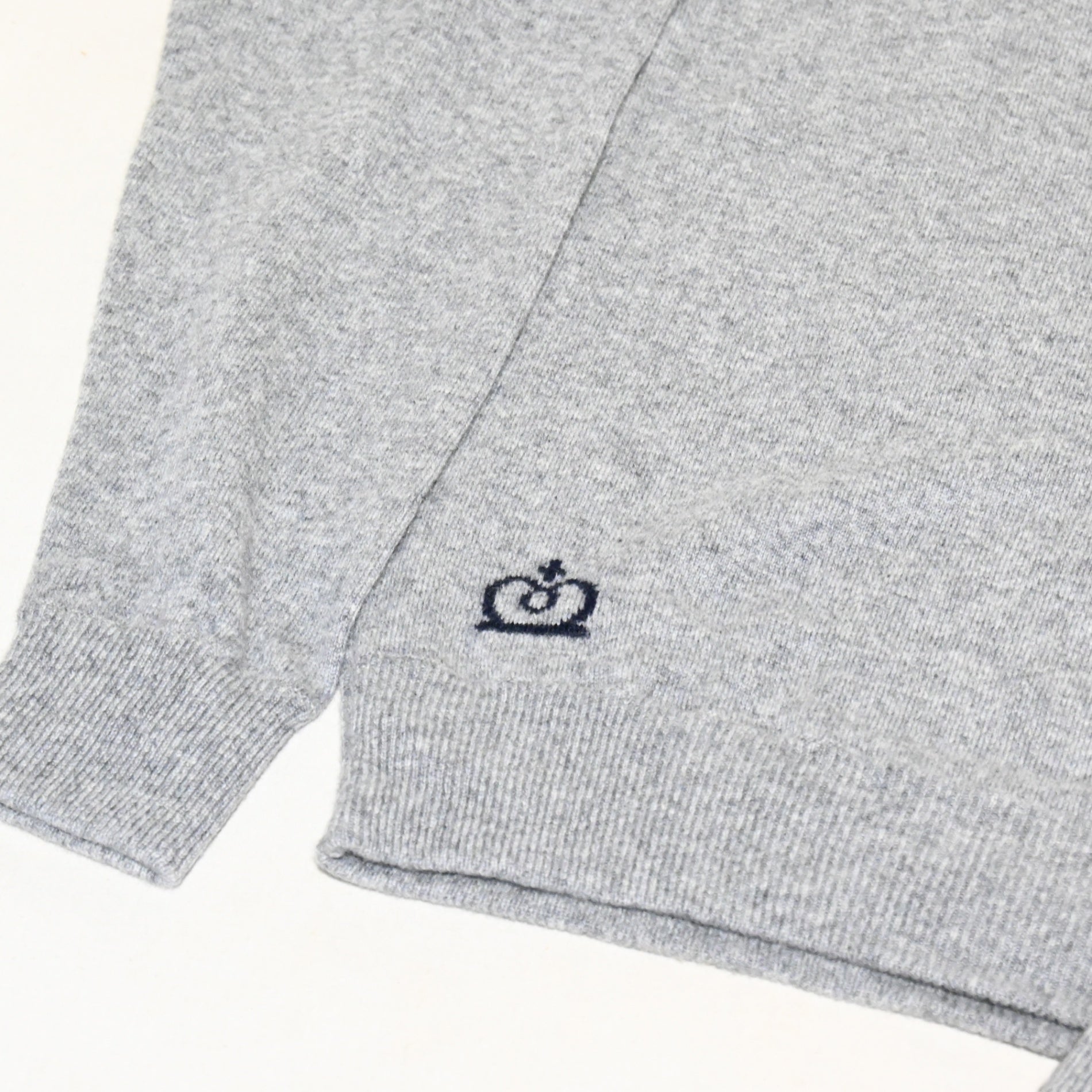 QUEEN and BELLE Striders TIGER Sweat / クイーンアンドベル ストライダーズタイガースウェット 総カシミヤセーター レディースMサイズ