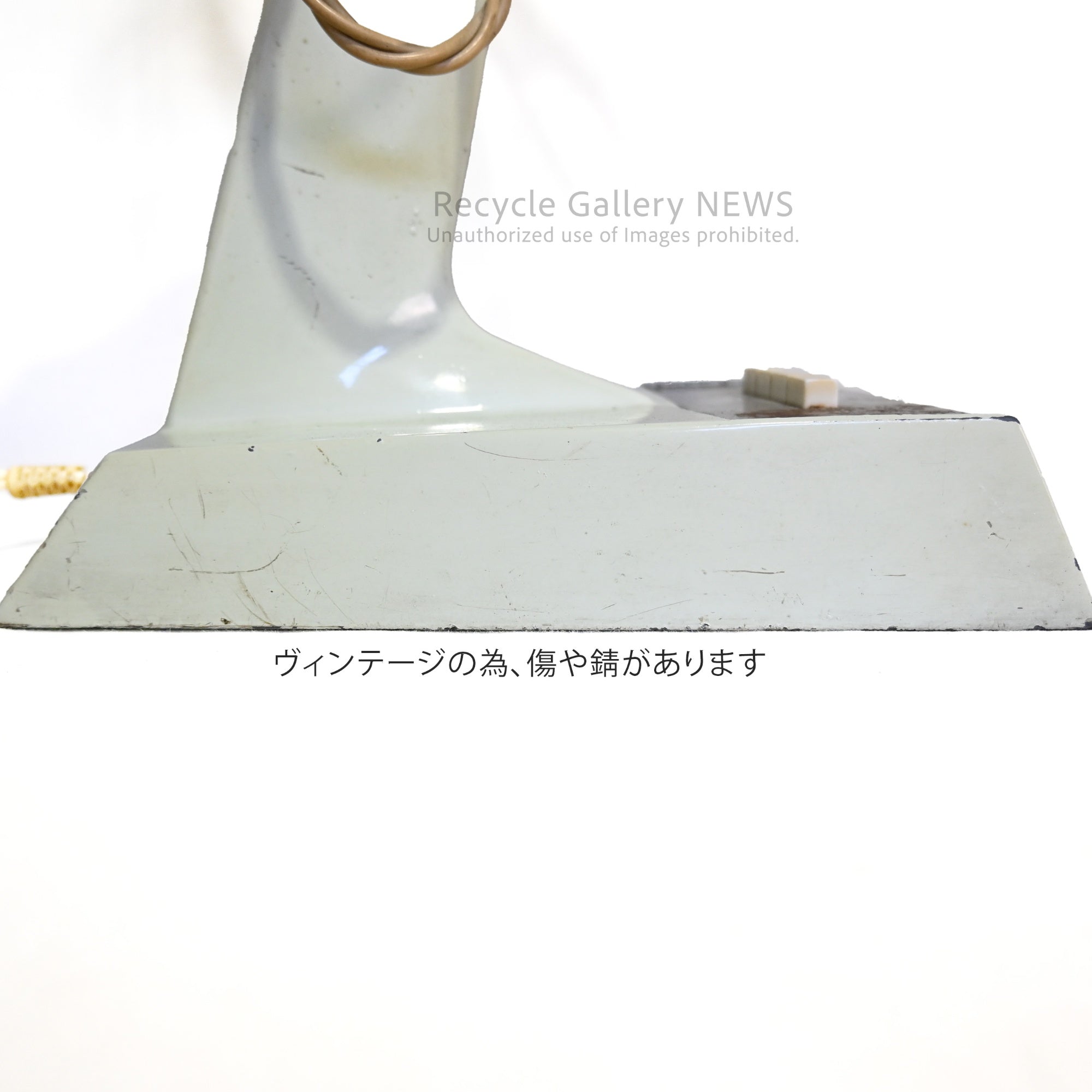 Junk objet SHARP 1960s Retro Fan Green Showa Era Japan / シャープ 1960年代 昭和レトロ扇風機 緑 日本 ※ジャンク品 インテリアオブジェ