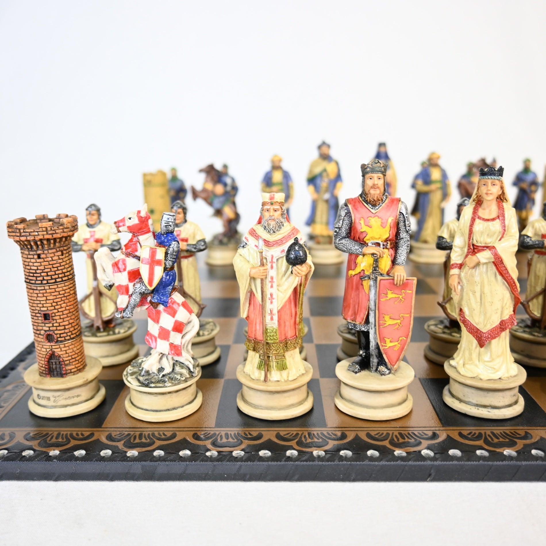 Chess ＆ Backgammon Board Game Italia / チェス ＆ バックギャモン ボードゲーム イタリア ※コンディション要確認