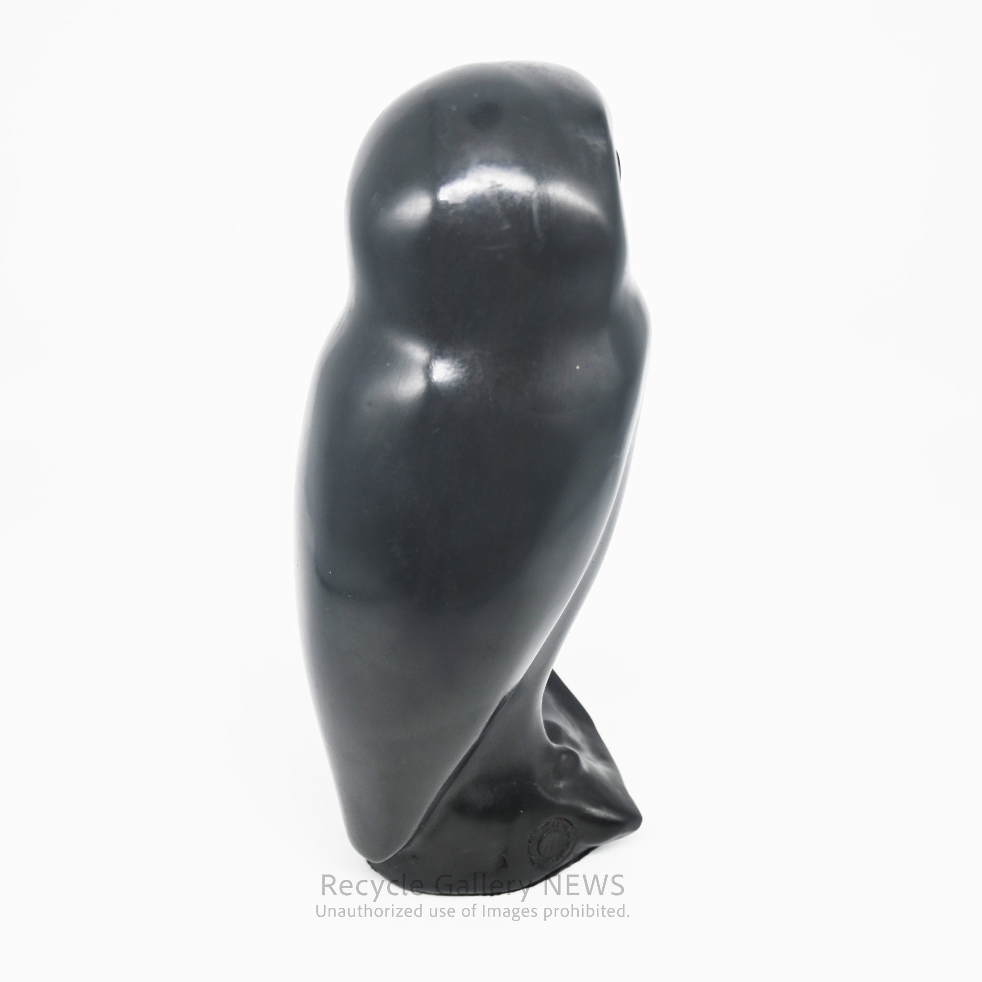 Francois Pompon "Owl" Museum Replica RMN Hallmarked Art Piece  France / フランソワ・ポンポン フクロウ フランス国立美術館連合 刻印 レプリカ アートピース フランス