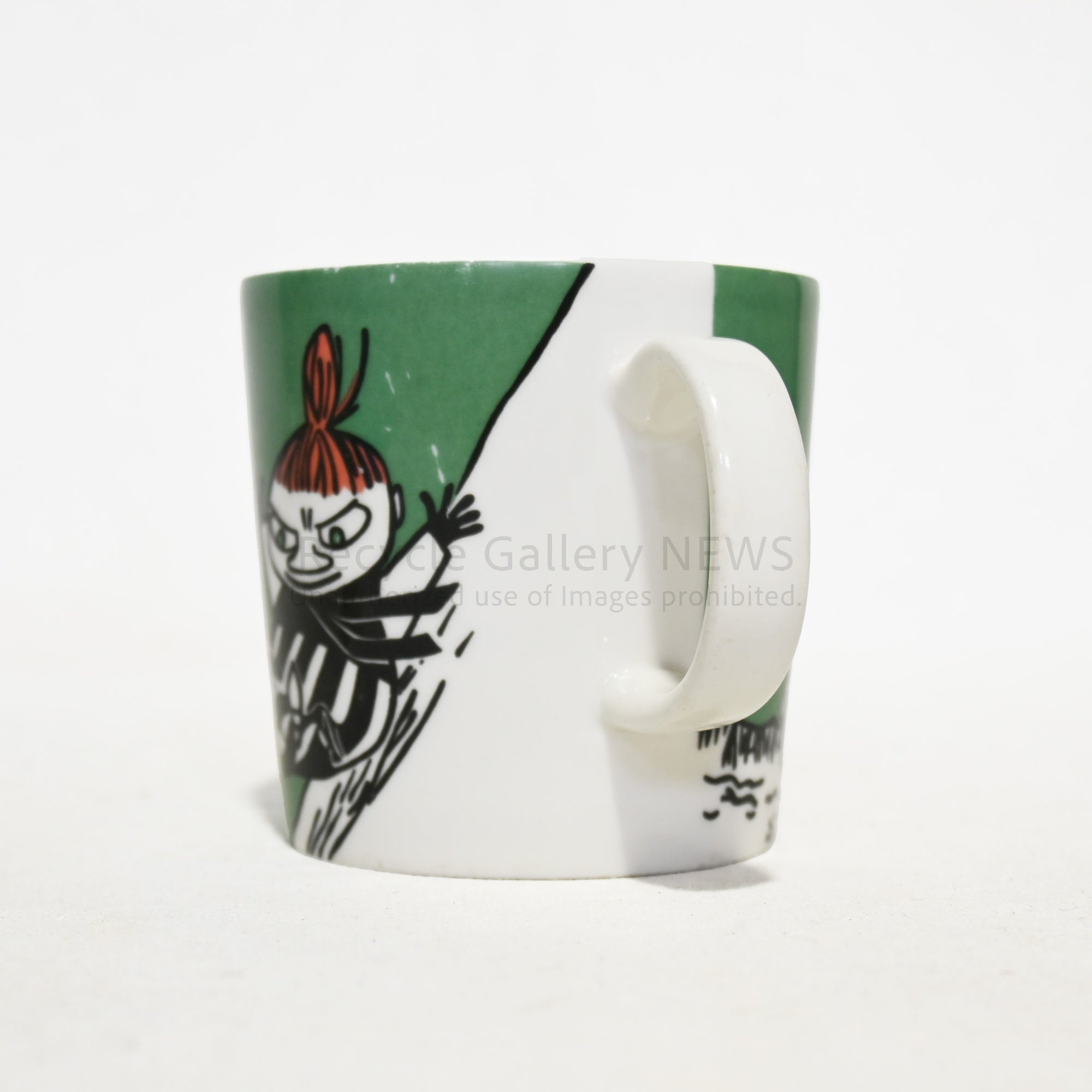 MOOMIN ARABIA Mug Little My Sliding Vintage Scandinavian / ムーミン アラビア マグ リトルミィ・スライディング ヴィンテージ 北欧